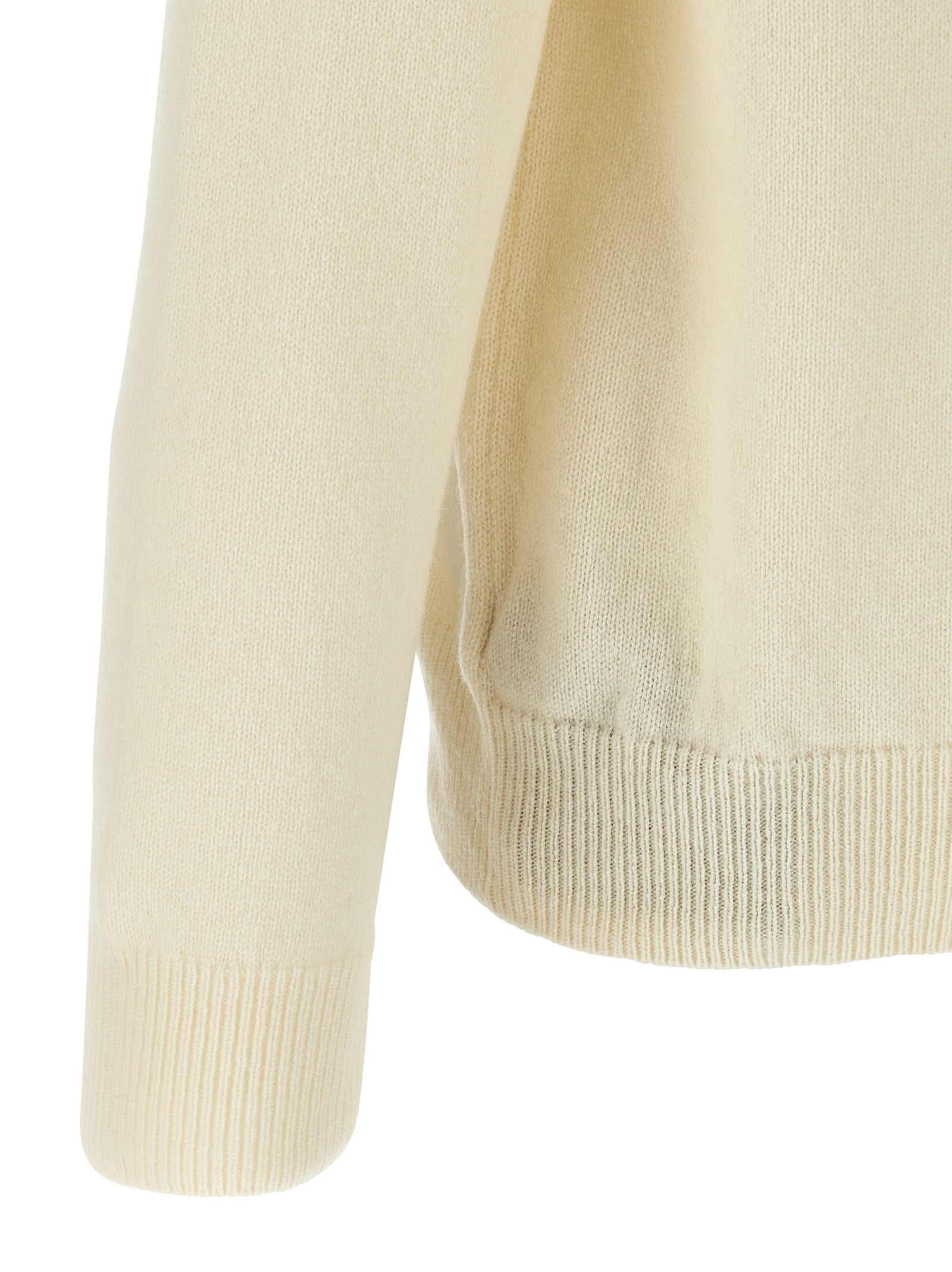 ZANONE White Virgin Wool Men's Cardigan