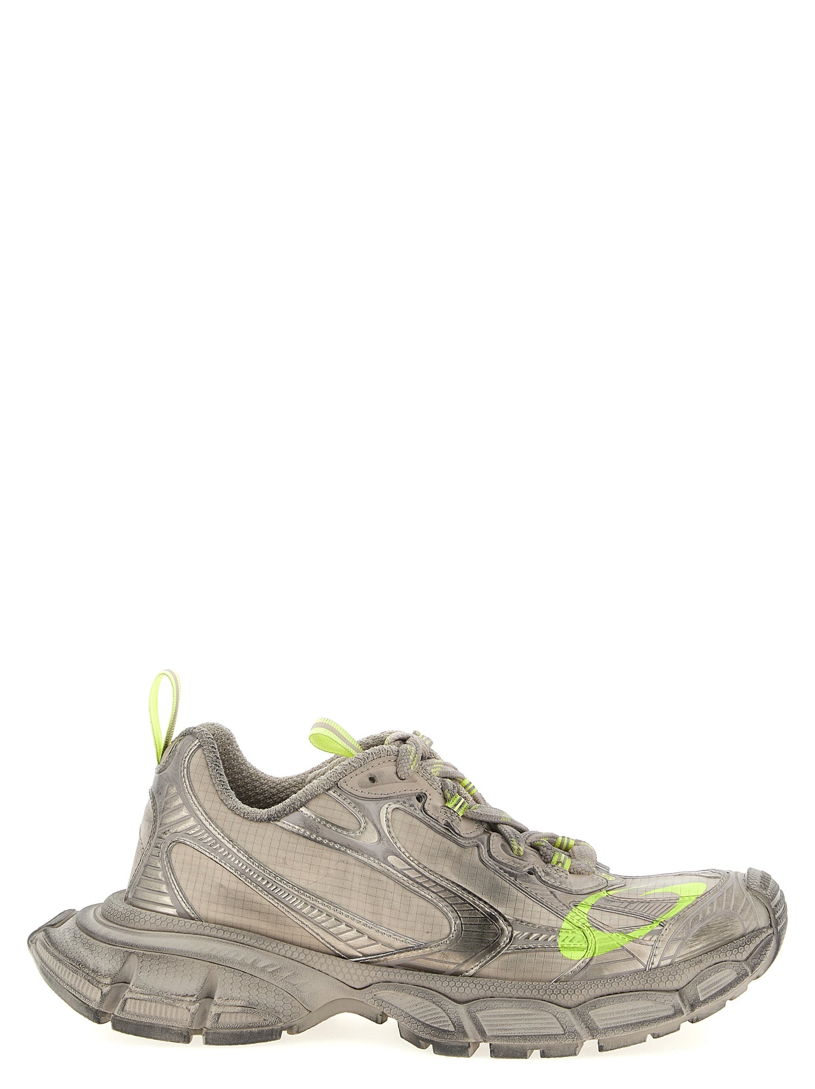 Balenciaga Gray Polyethylene Athletic Men's Sneakers