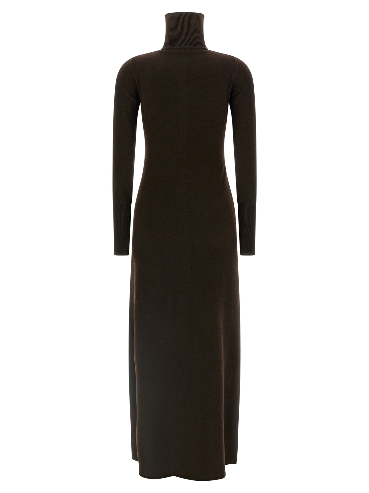 Tom Ford Brown Cashmere Long Women's Dress