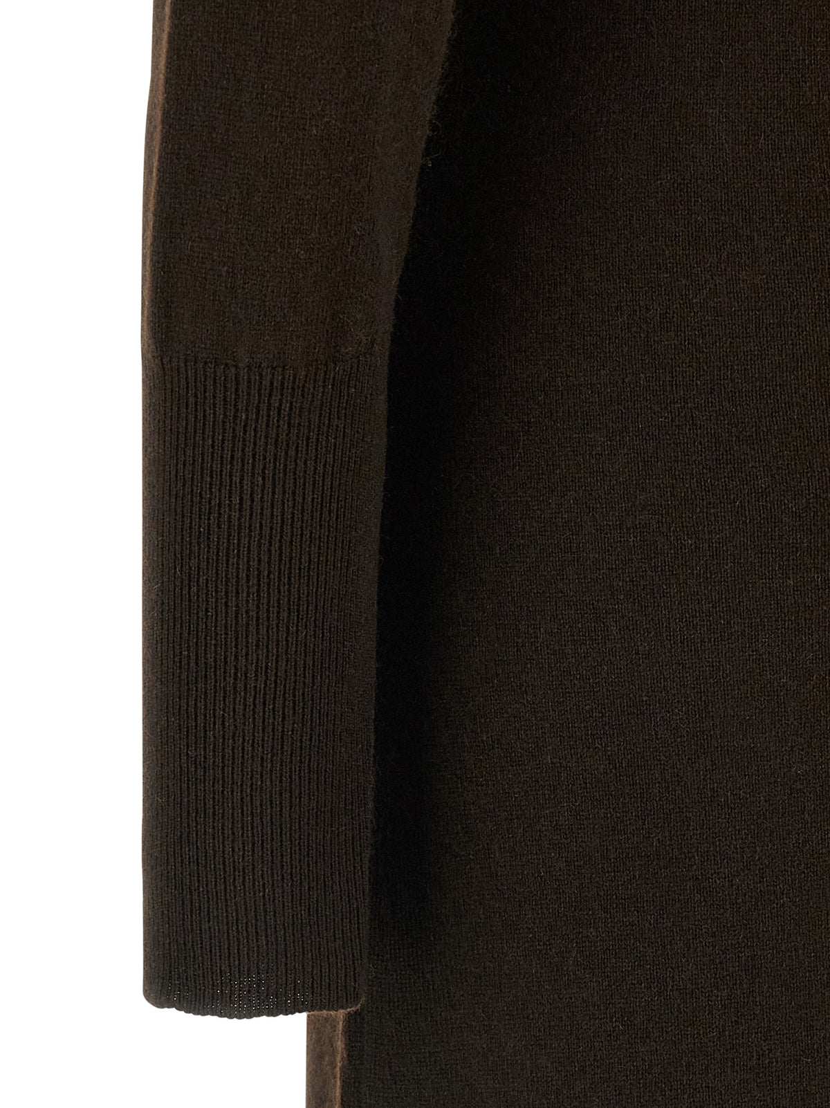Tom Ford Brown Cashmere Long Women's Dress
