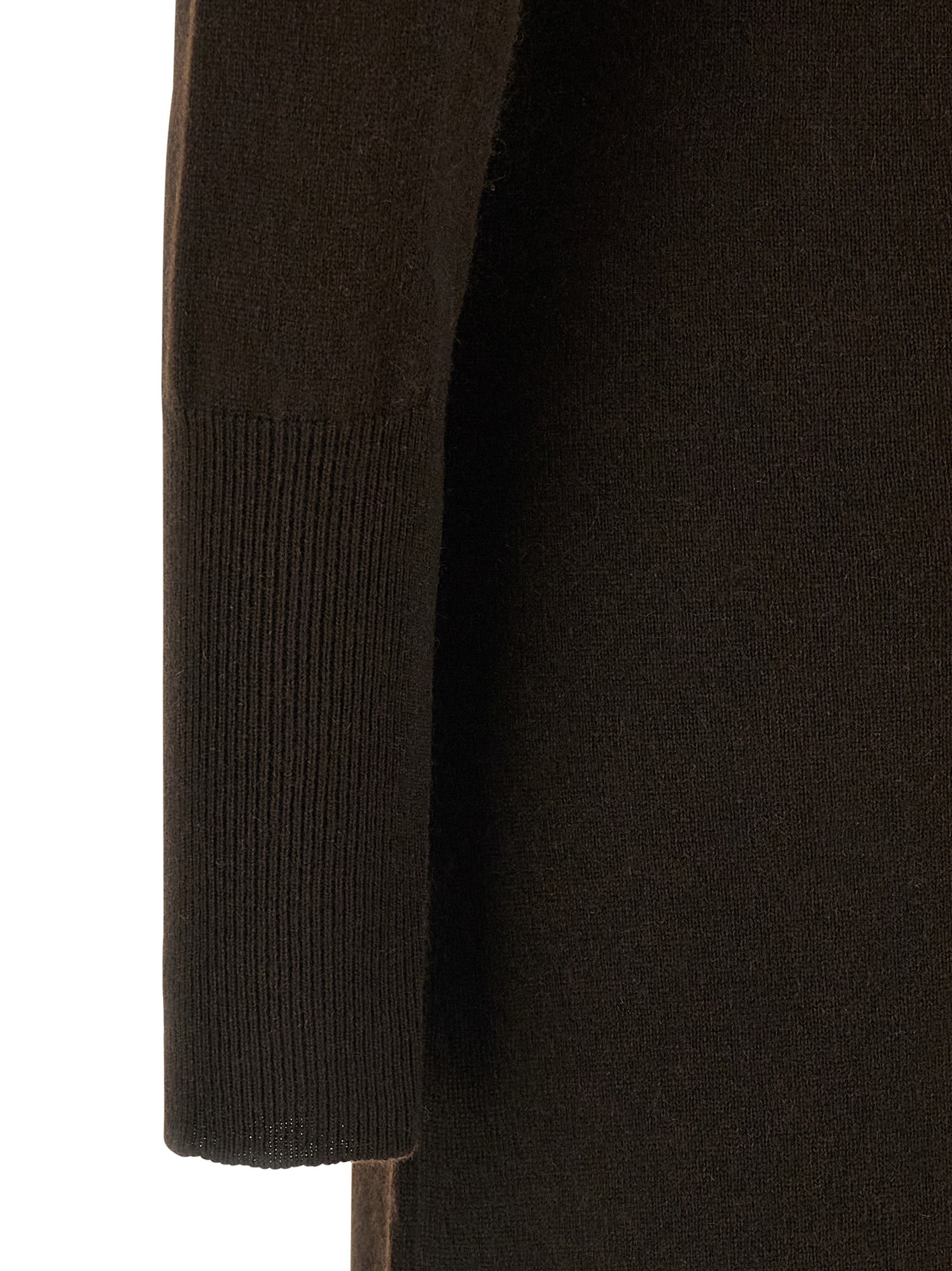 Tom Ford Brown Cashmere Long Women's Dress