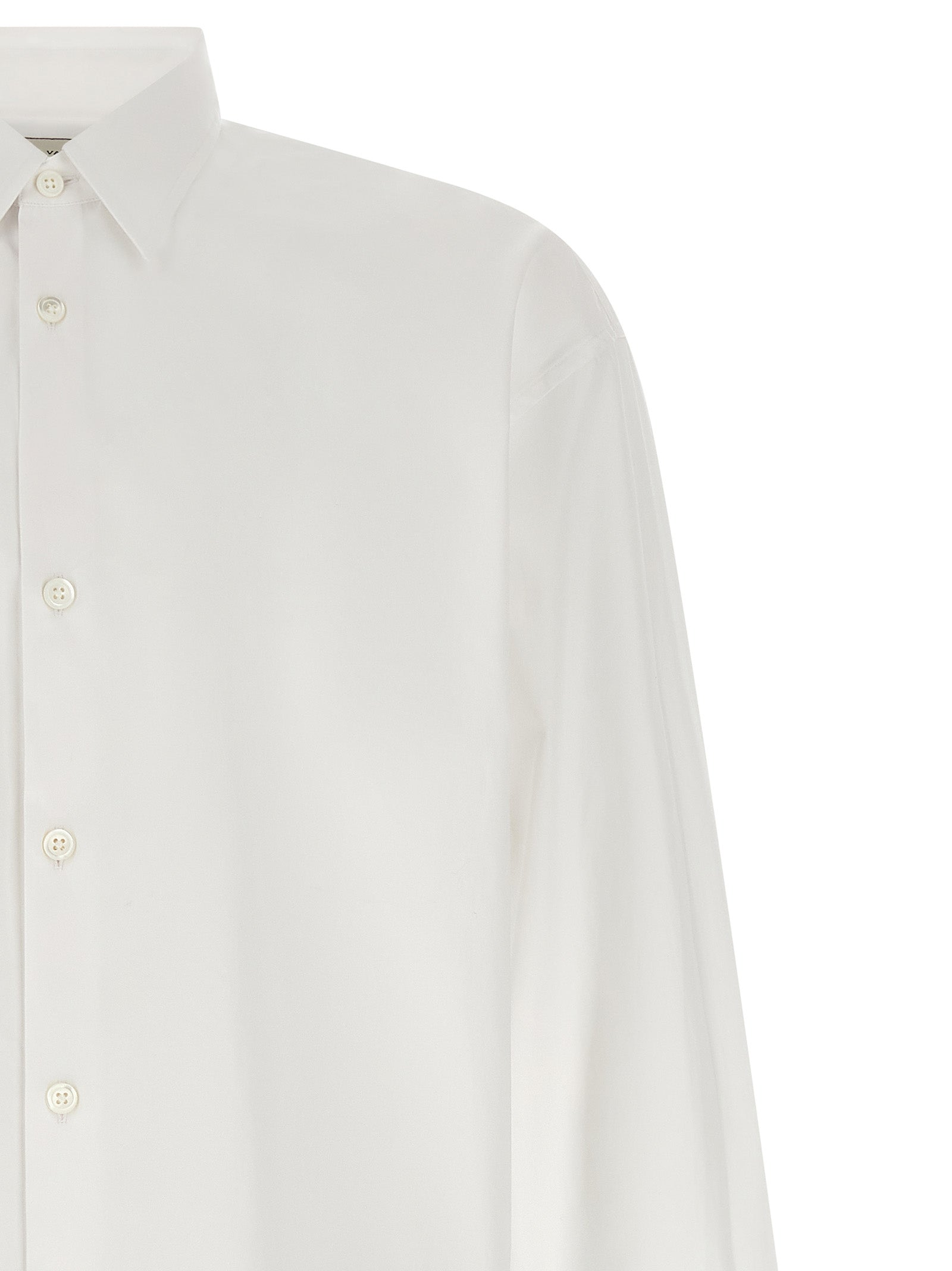 Dries Van Noten White Cotton Men's Blouse