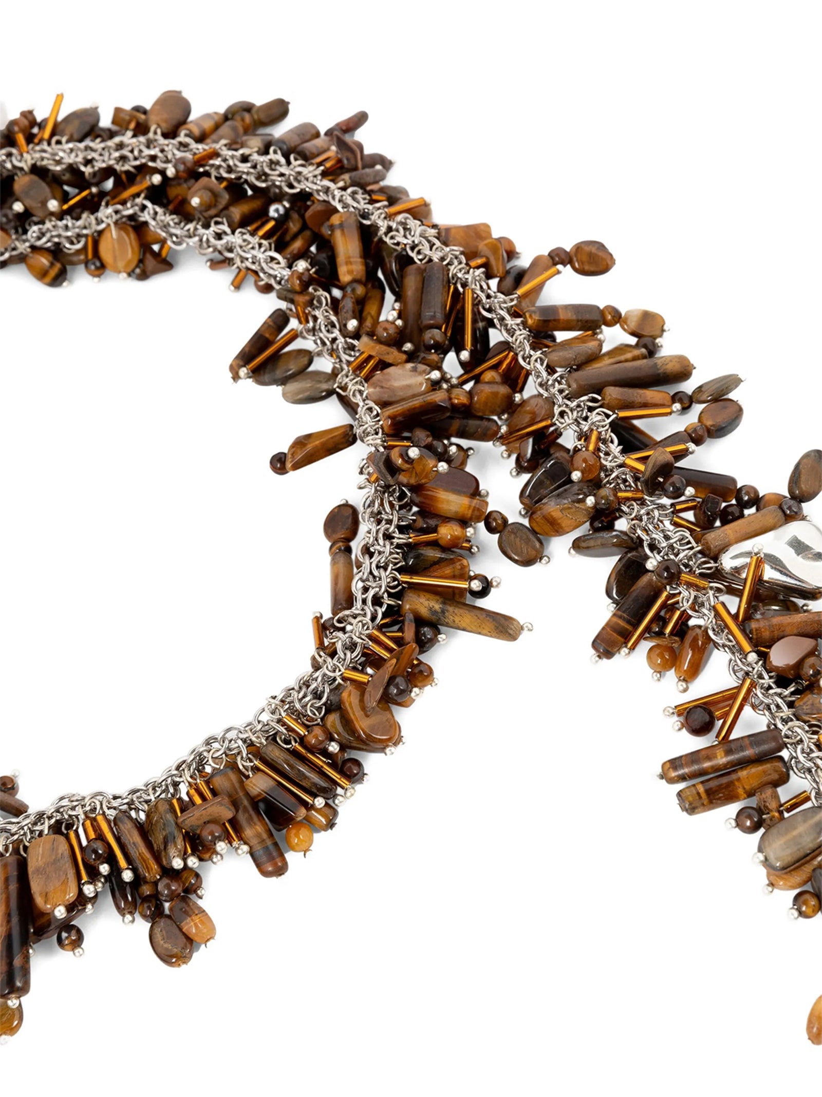 Dries Van Noten Brown Viscose Women's Necklace