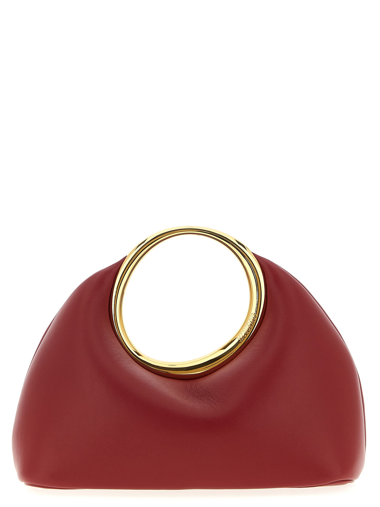 Jacquemus Red Lamb Leather Women's Handbag