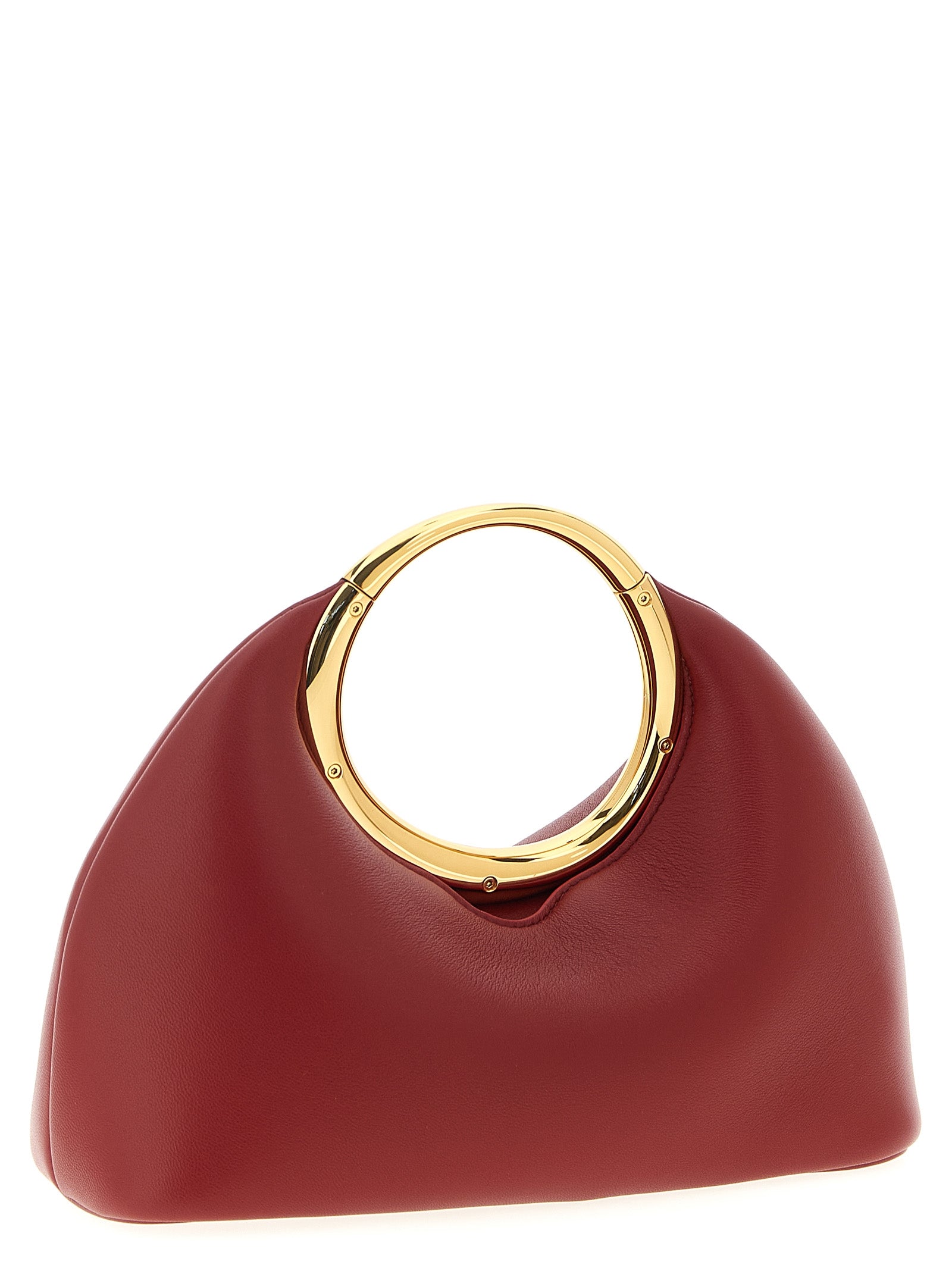 Jacquemus Red Lamb Leather Women's Handbag