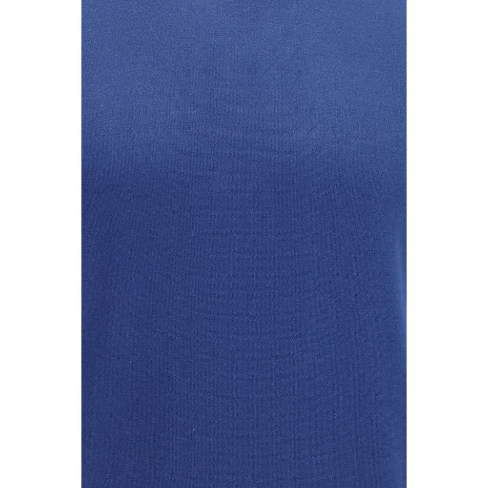 Brunello Cucinelli Blue Cotton Men's Sweatshirt