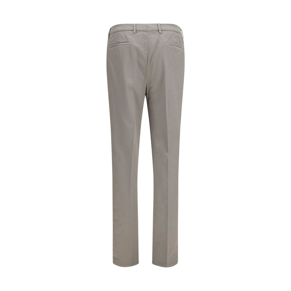 Brunello Cucinelli Bicolor Cotton Chino Men's Pants
