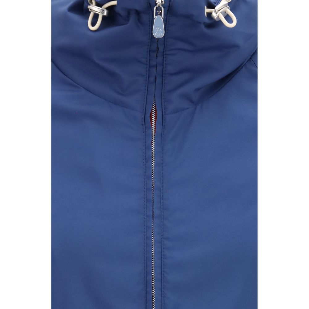 Brunello Cucinelli Blue Polyester Shell Men's Jacket