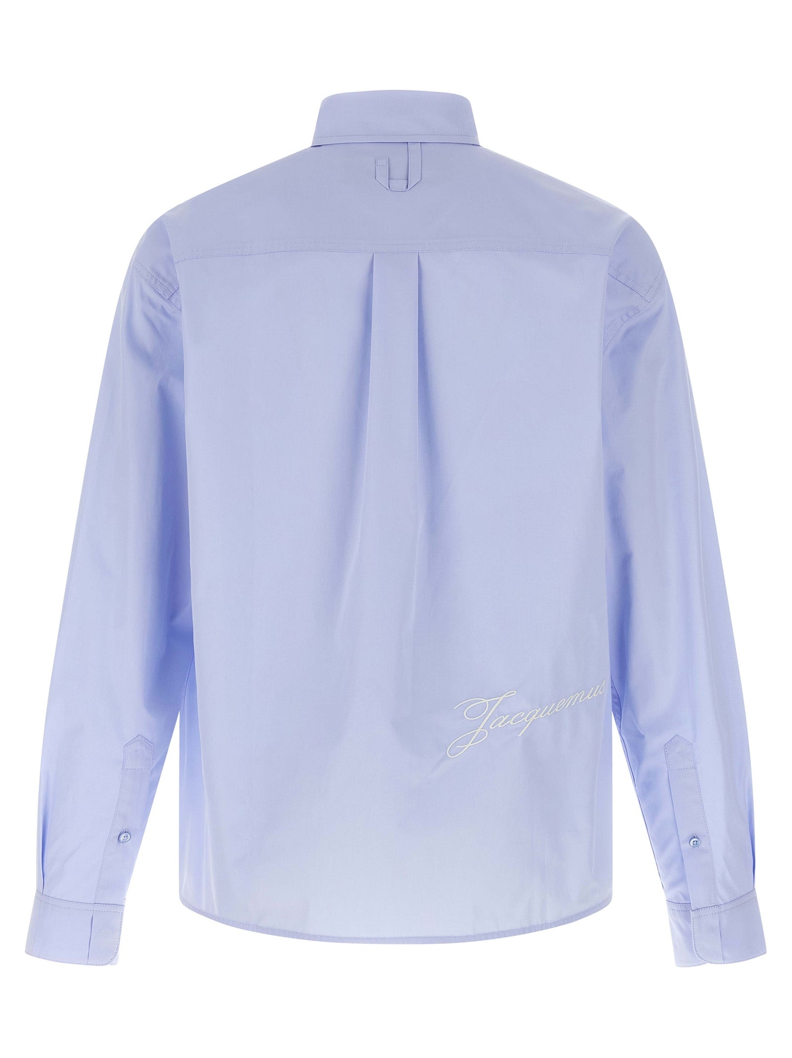 Jacquemus Blue Cotton Men's Blouse