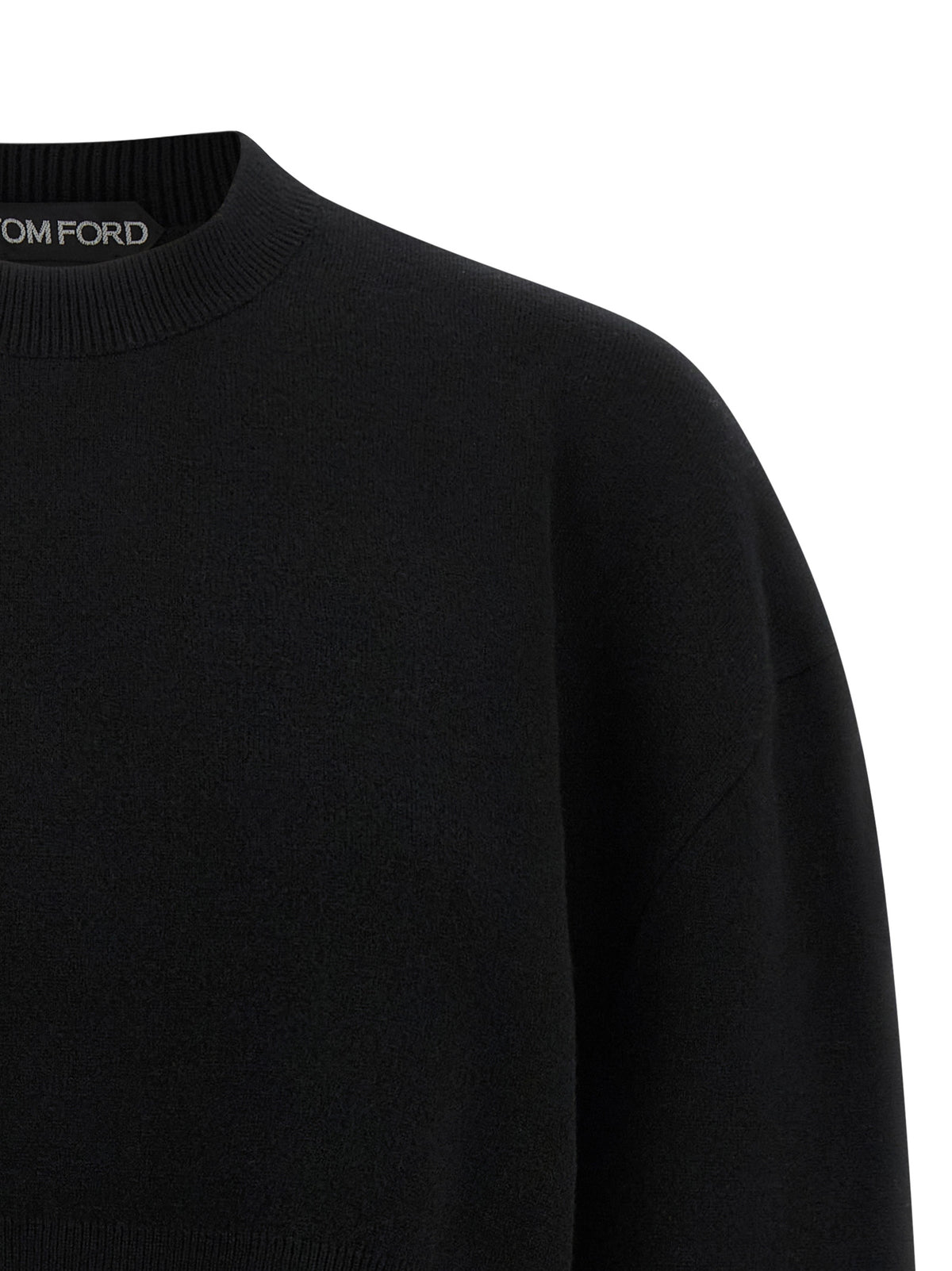 Tom Ford Black Virgin Wool Women's Cardigan