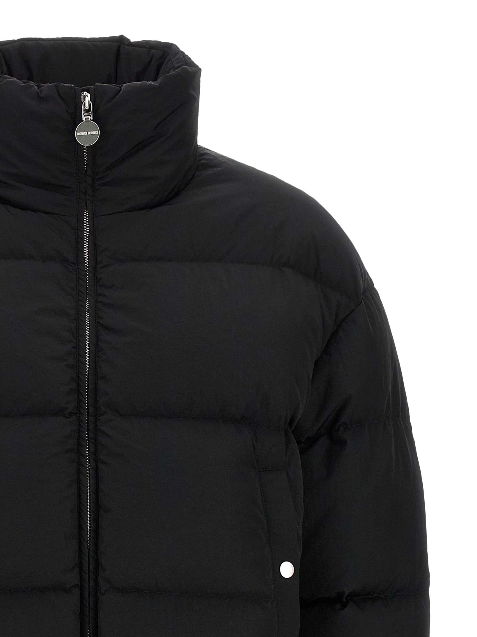 IENKI IENKI Black Nylon Full-Length Women's Jacket