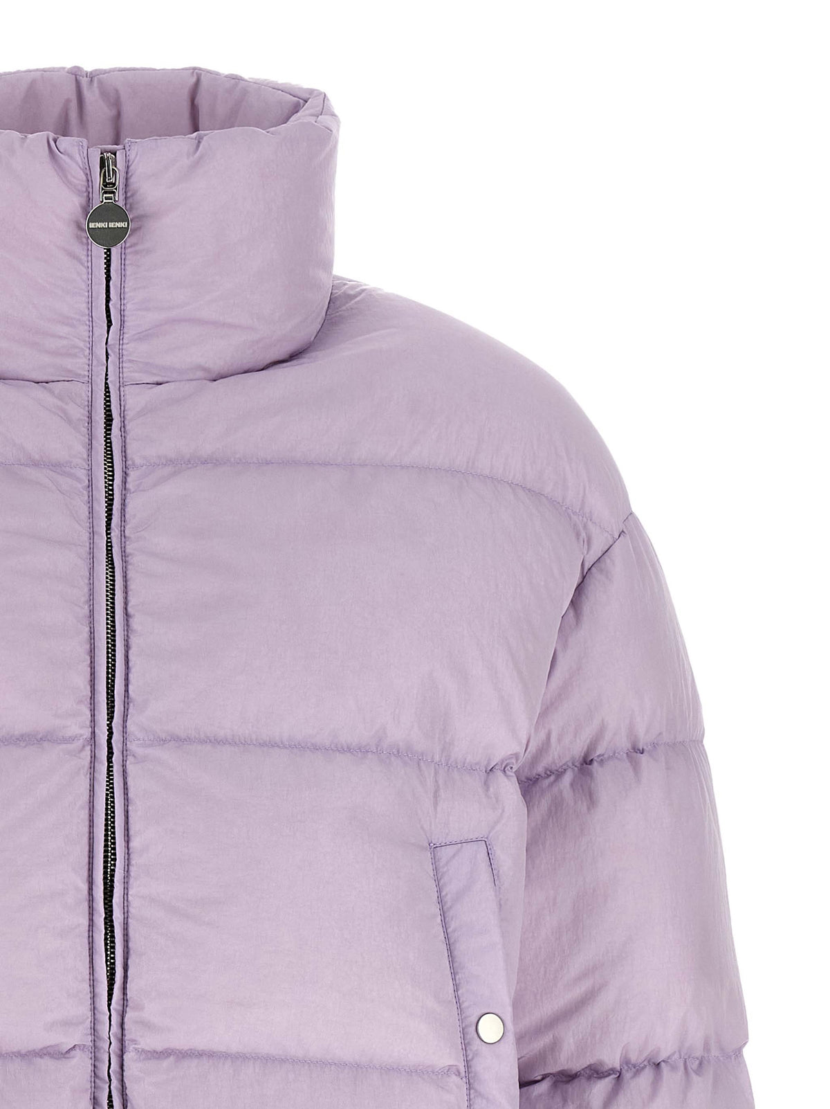 IENKI IENKI Purple Nylon Full-Length Women's Jacket