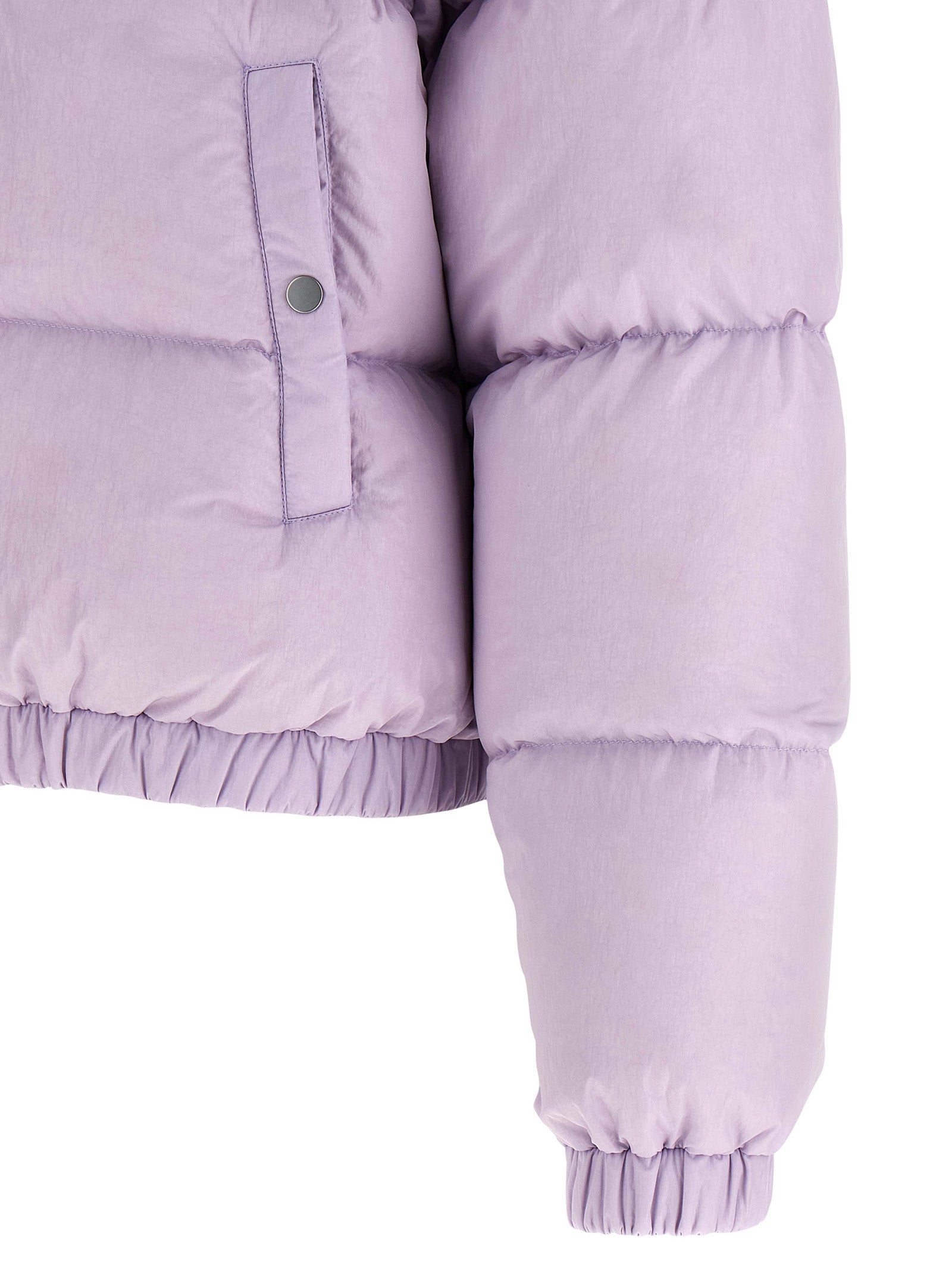 IENKI IENKI Purple Nylon Full-Length Women's Jacket