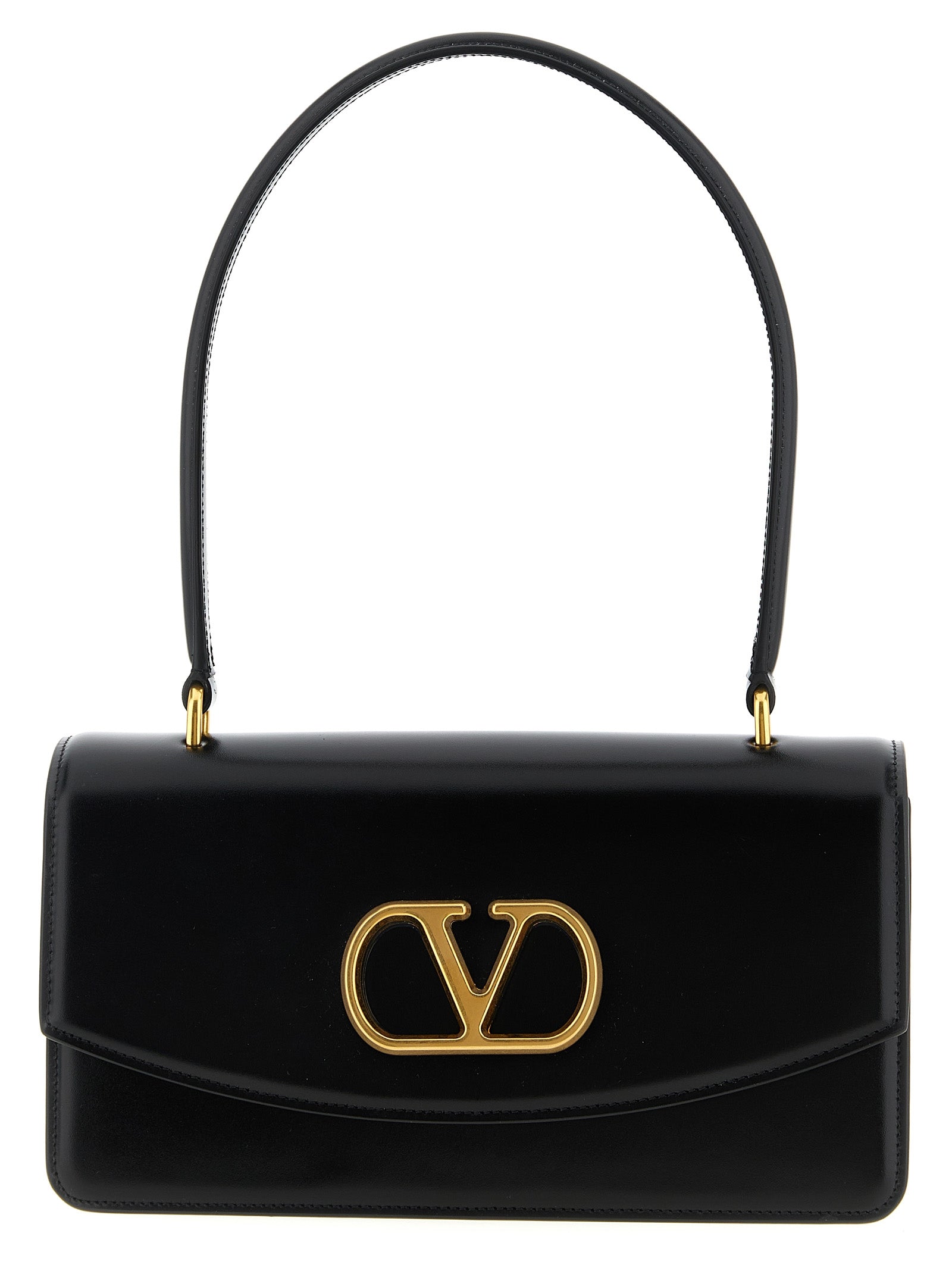 Valentino Garavani Black Calfskin Shoulder Women's Bag
