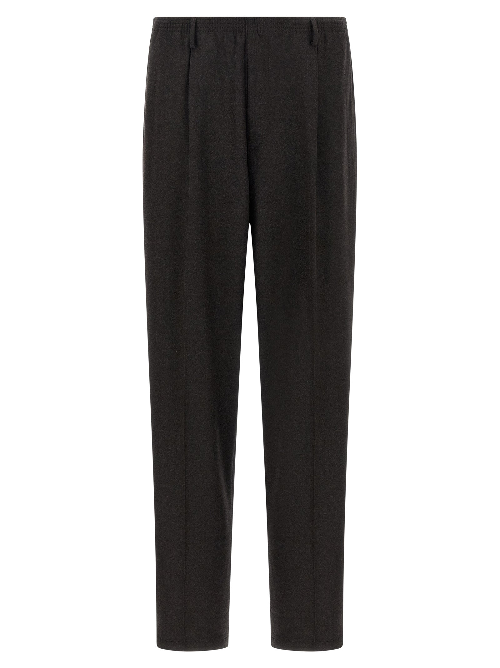 CELLAR DOOR Brown Wool Casual Men's Pants