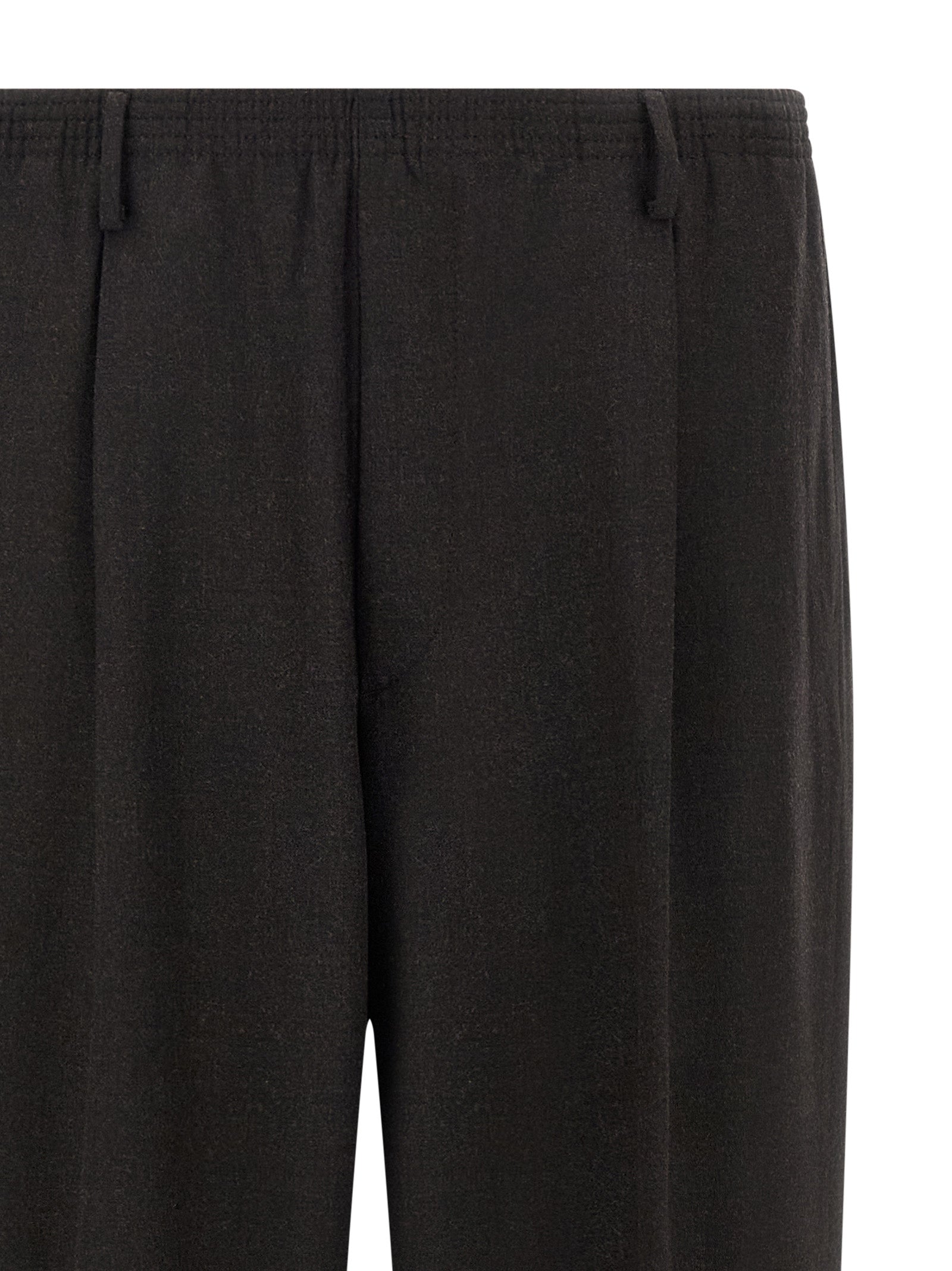 CELLAR DOOR Brown Wool Casual Men's Pants