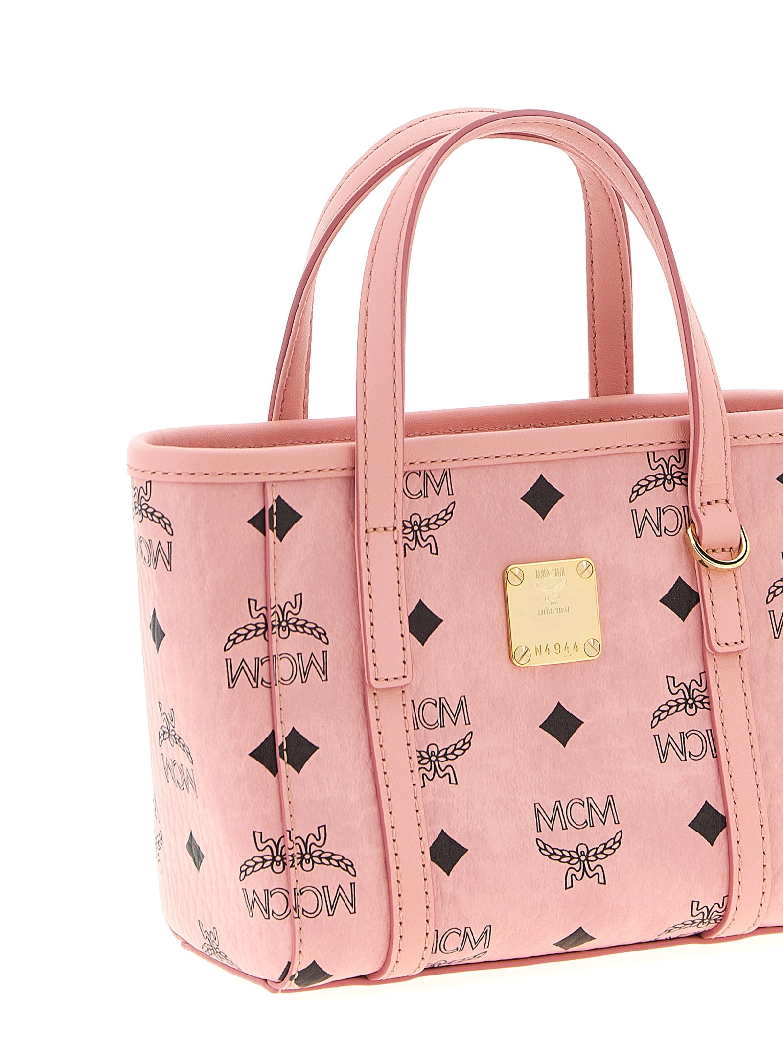 MCM Multicolor Polyethylene Tote Women's Bag