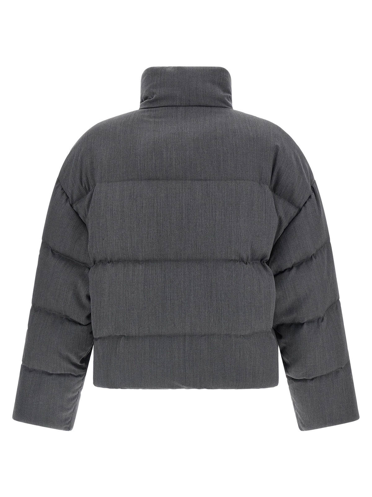 Entire Studios Gray Wool Full-Length Men's Jacket