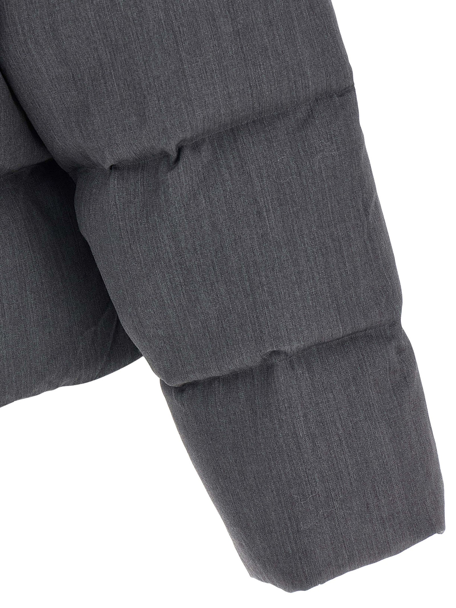 Entire Studios Gray Wool Full-Length Men's Jacket