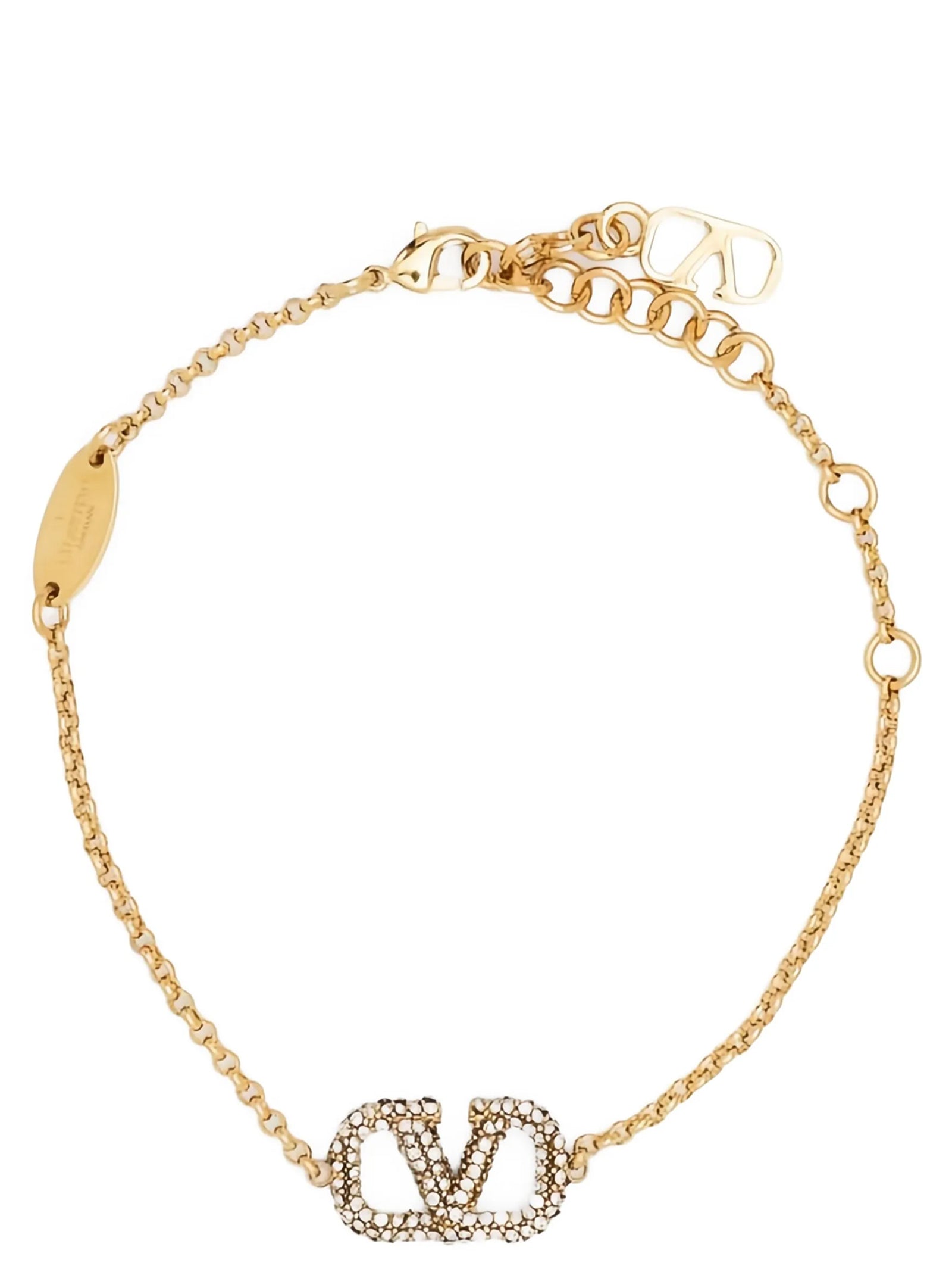 Valentino Garavani Gold Stainless Steel Women's Bracelet