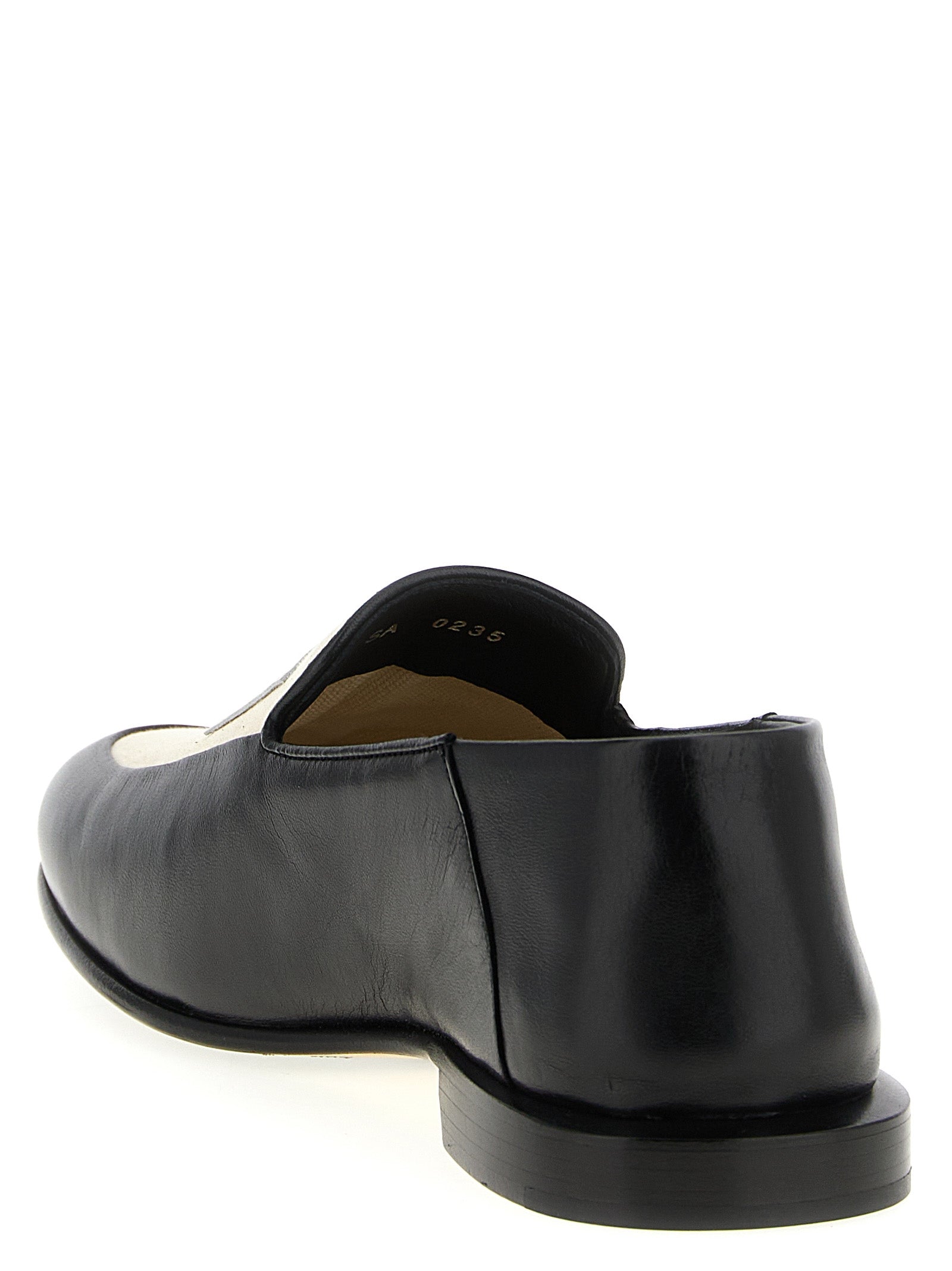 Givenchy Black Lamb Leather Slip-On Women's Loafers