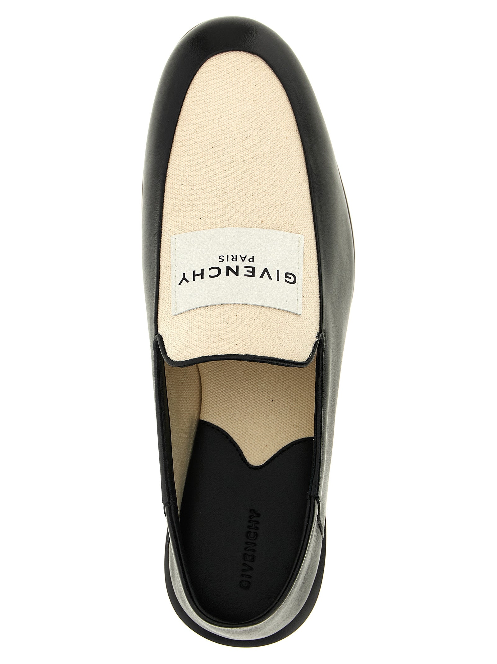 Givenchy Black Lamb Leather Slip-On Women's Loafers