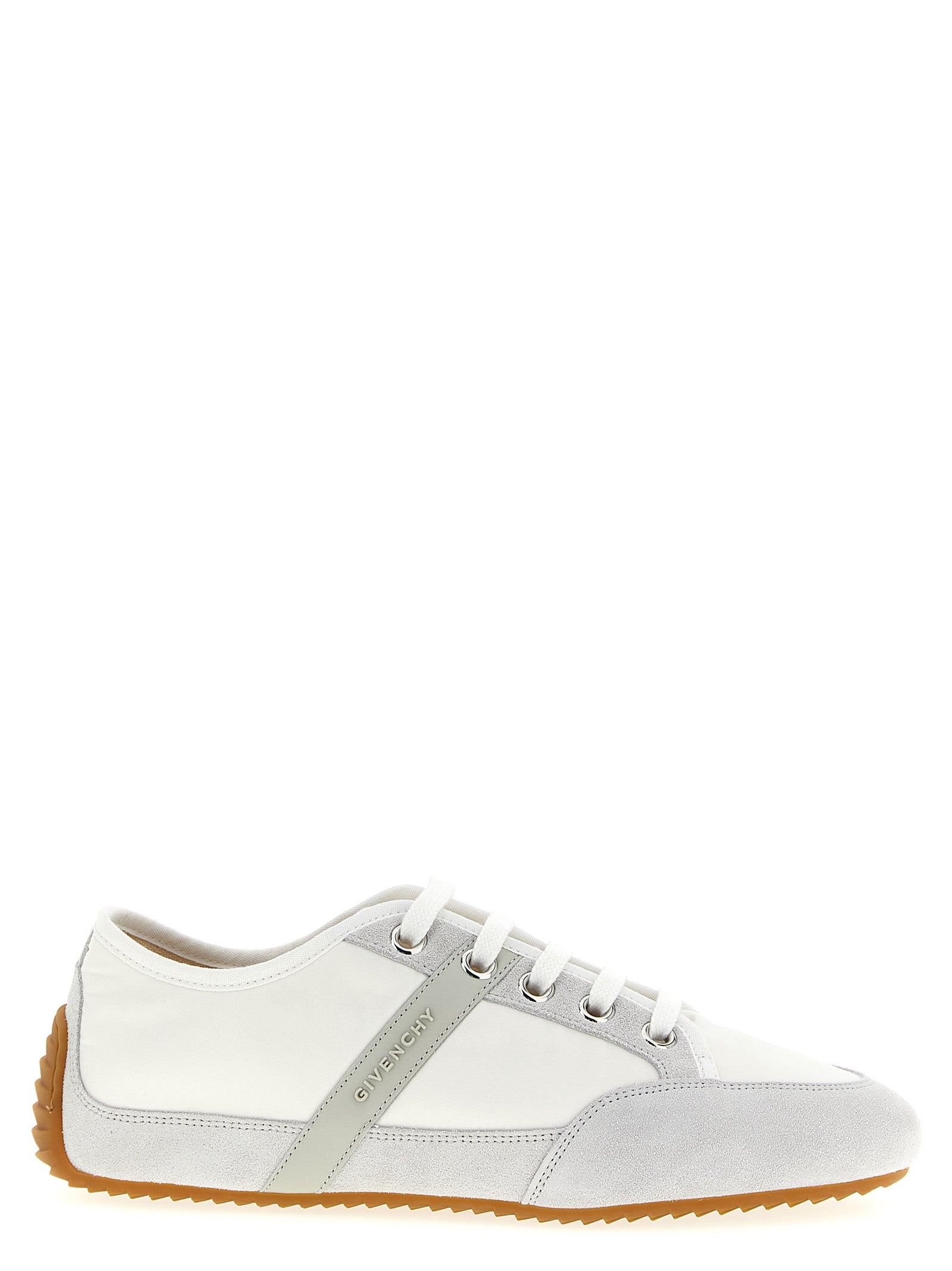 Givenchy White Polyamide Low Top Men's Sneakers