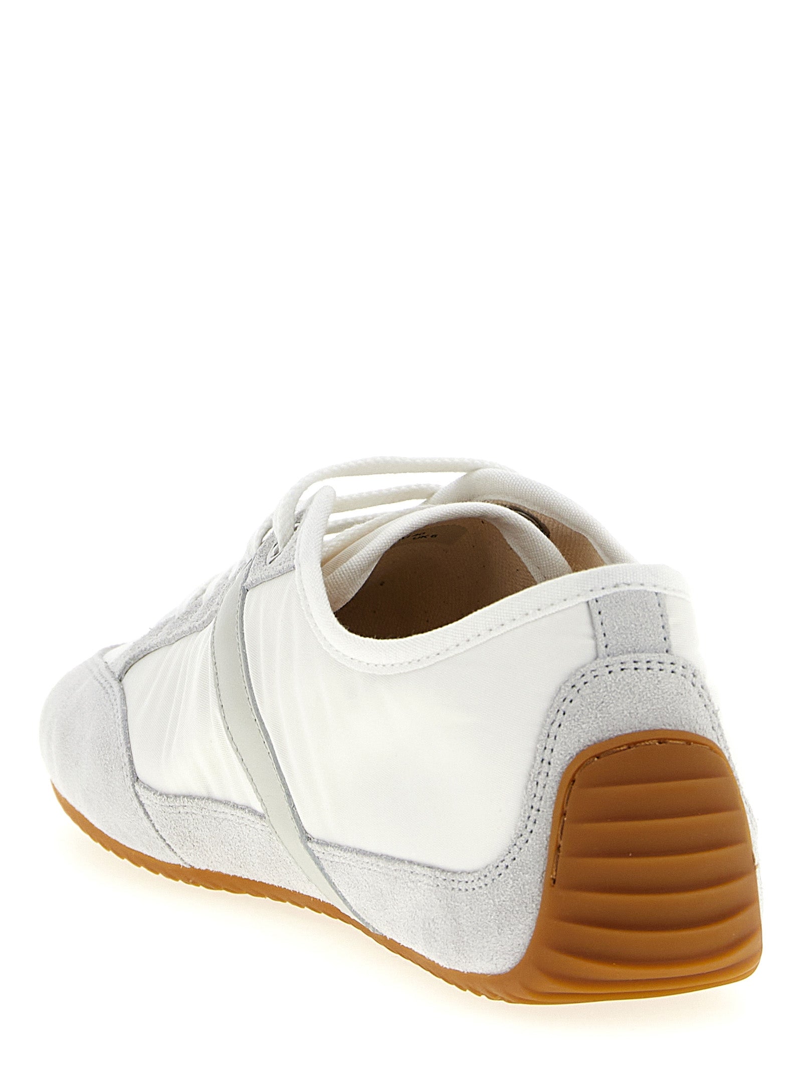 Givenchy White Polyamide Low Top Men's Sneakers