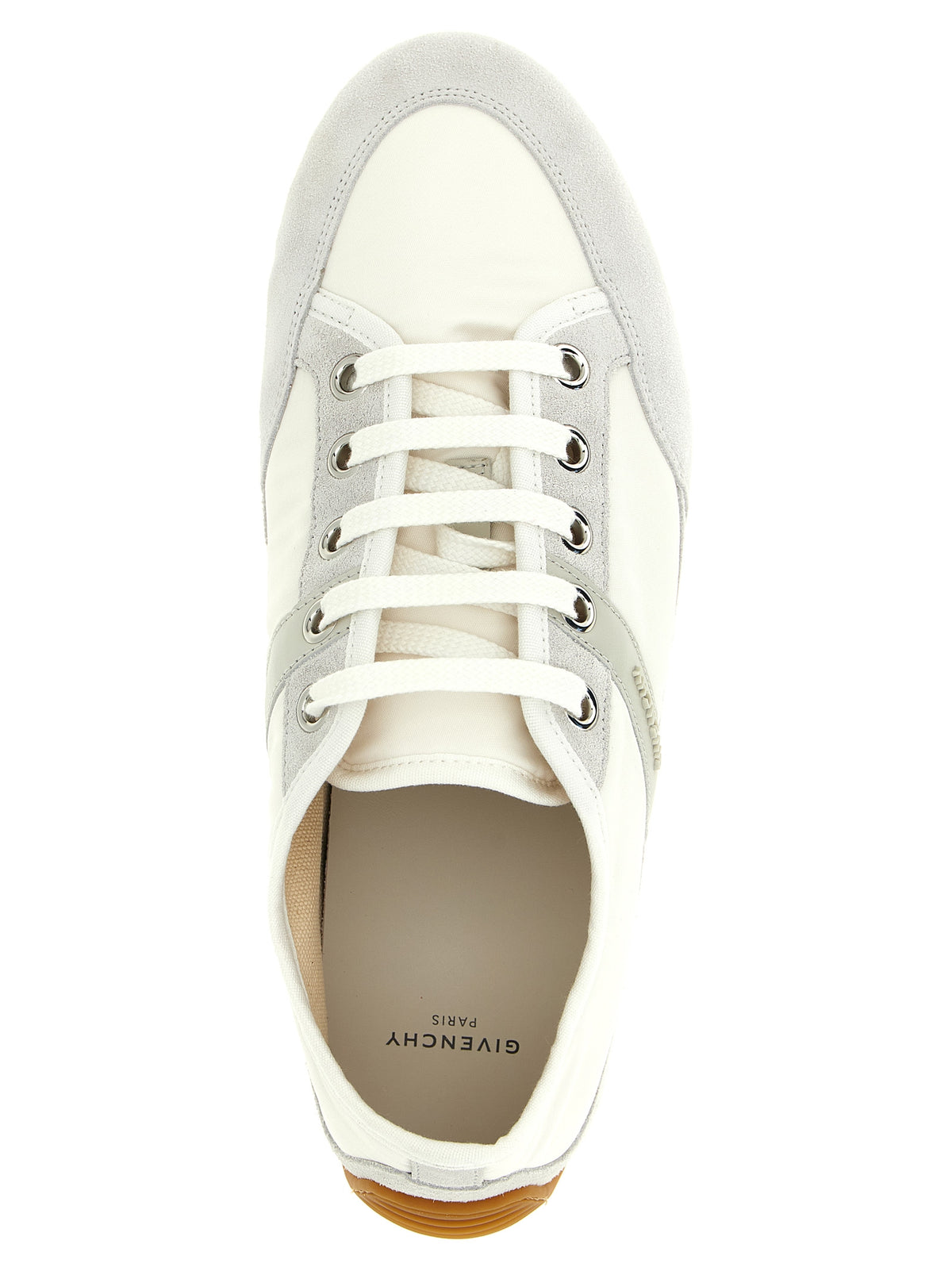 Givenchy White Polyamide Low Top Men's Sneakers