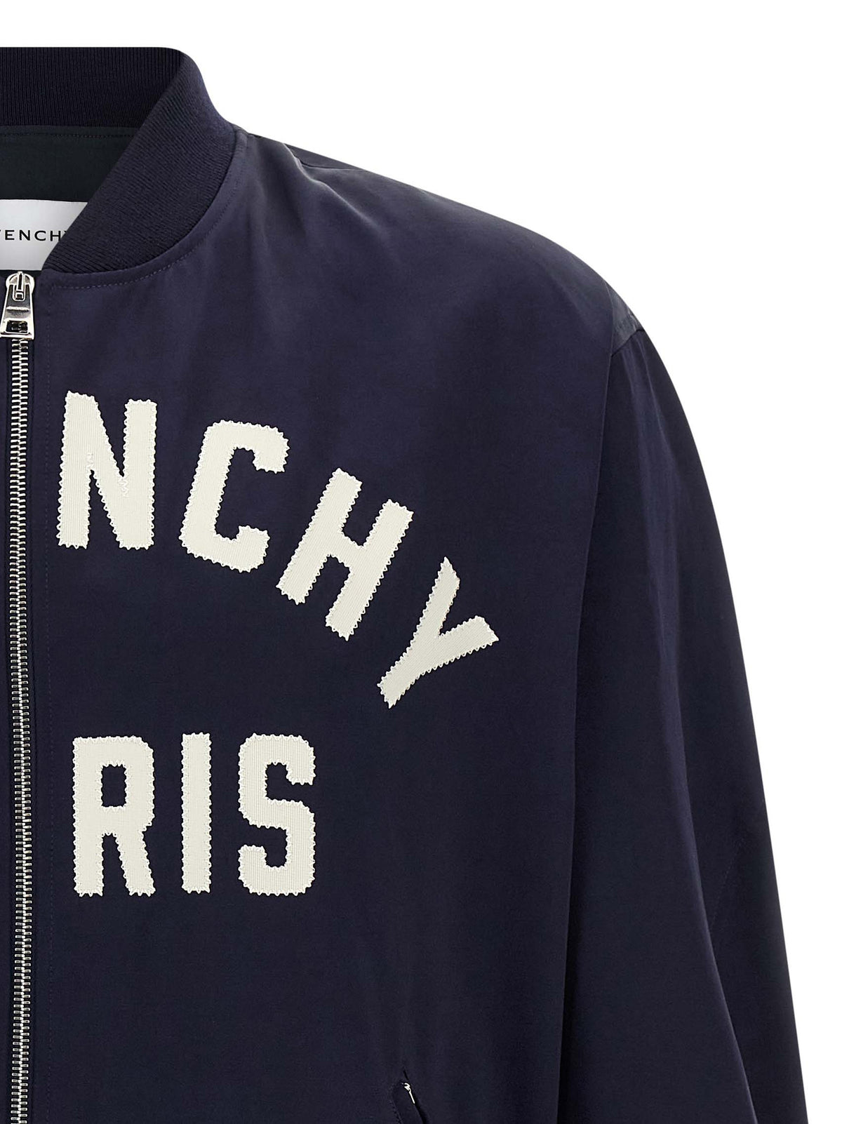 Givenchy Blue Cotton Men's Bomber