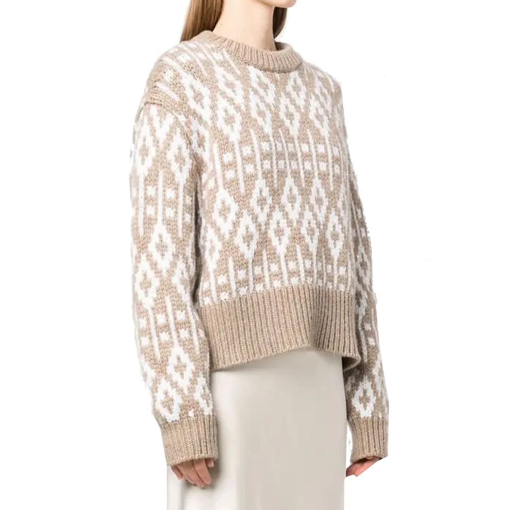 Brunello Cucinelli Brown Cashmere Women's Sweater