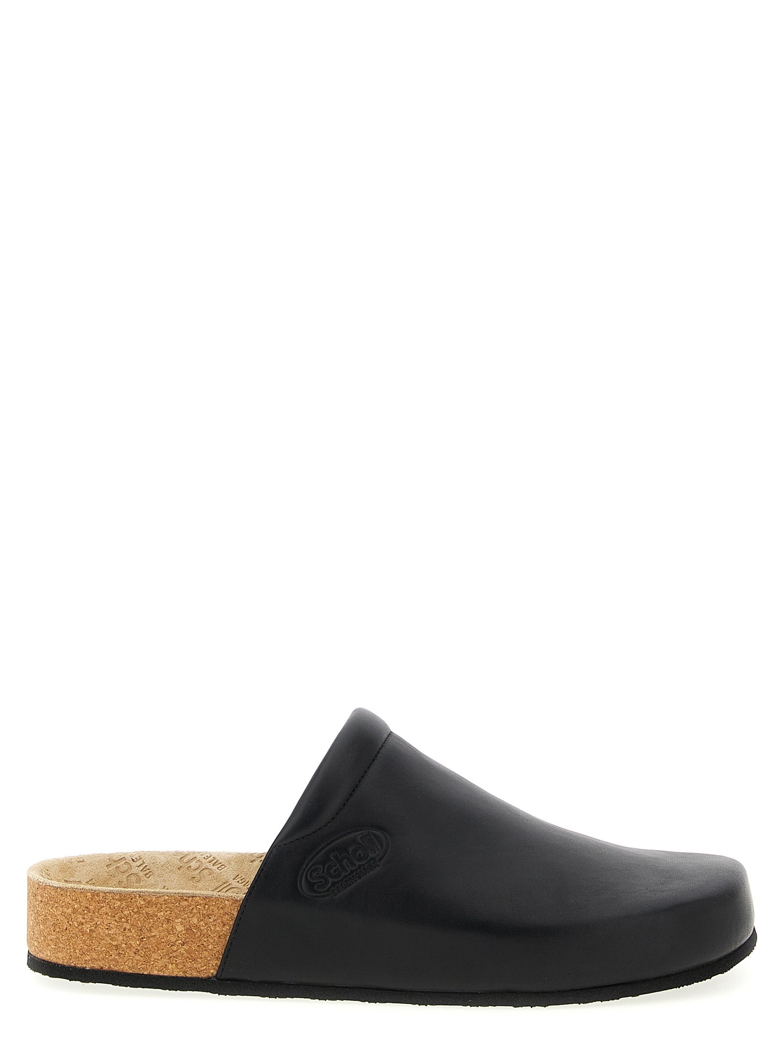 Balenciaga Black Calfskin Men's Clogs