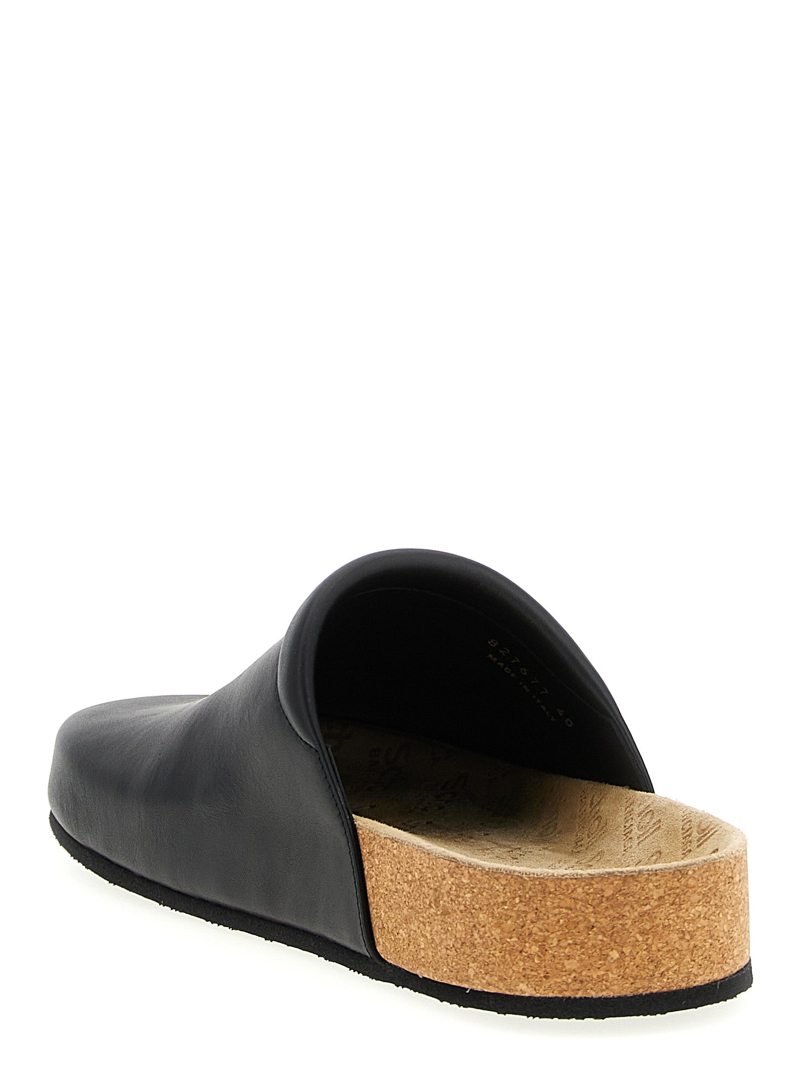 Balenciaga Black Calfskin Men's Clogs