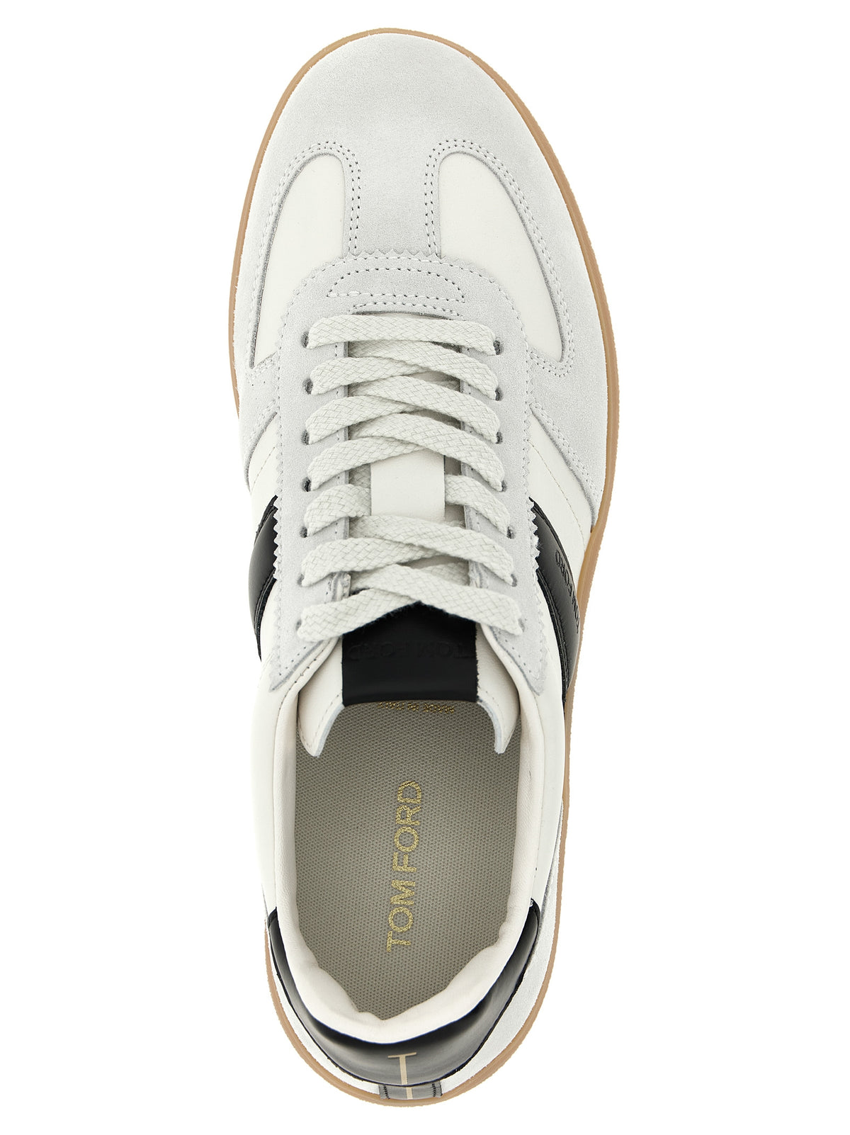 Tom Ford Bicolor Calfskin Men's Sneakers