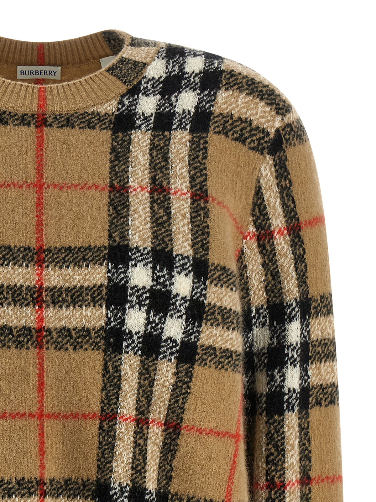 Burberry Beige Cashmere Women's Cardigan