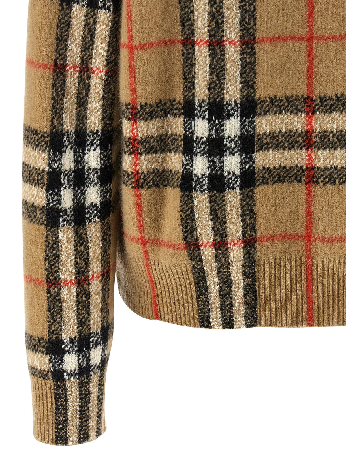 Burberry Beige Cashmere Women's Cardigan