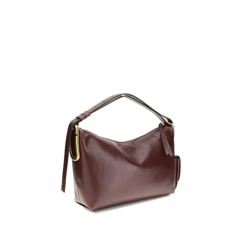 Marc Jacobs Bordeaux Calf Leather Bos Taurus Shoulder Women's Bag
