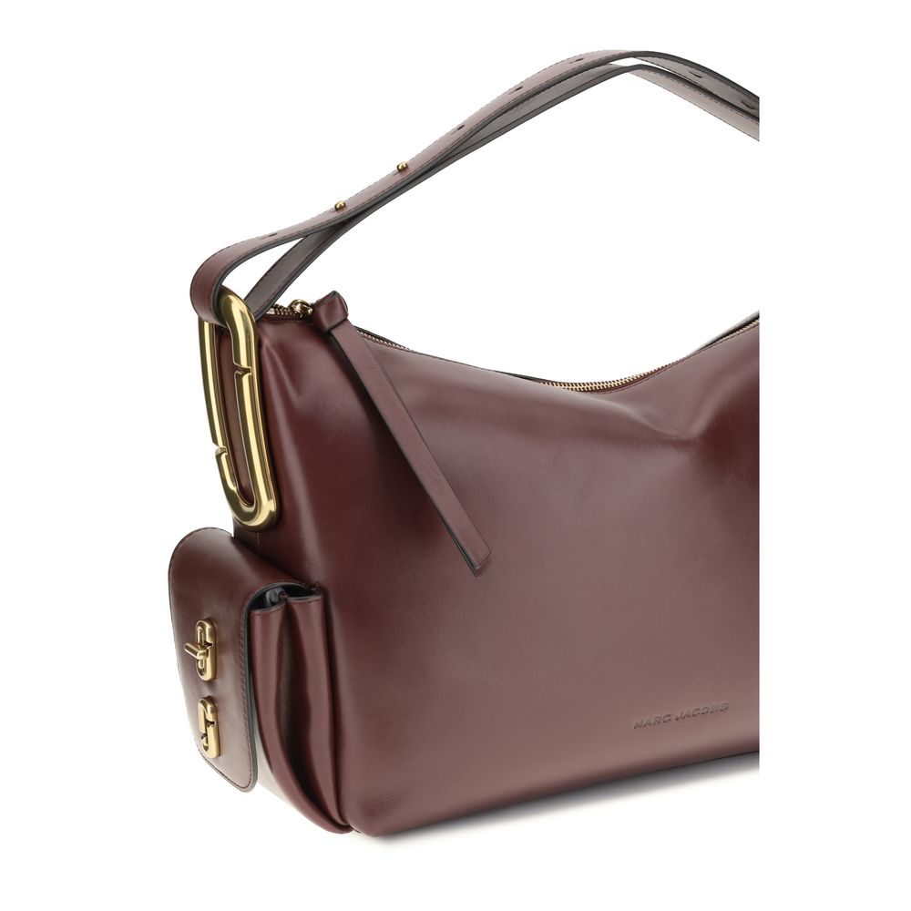 Marc Jacobs Bordeaux Calf Leather Bos Taurus Shoulder Women's Bag