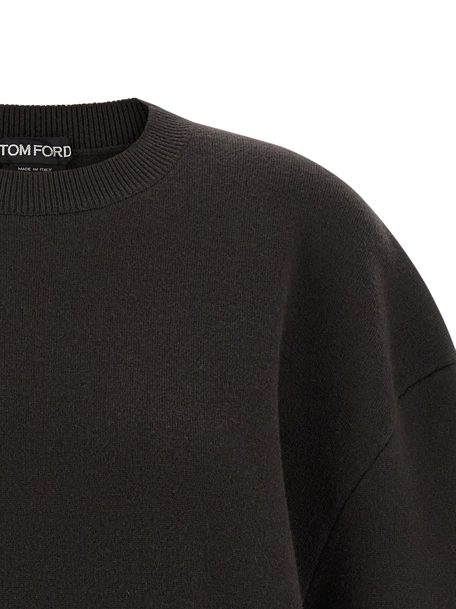 Tom Ford Brown Virgin Wool Short Women's Dress