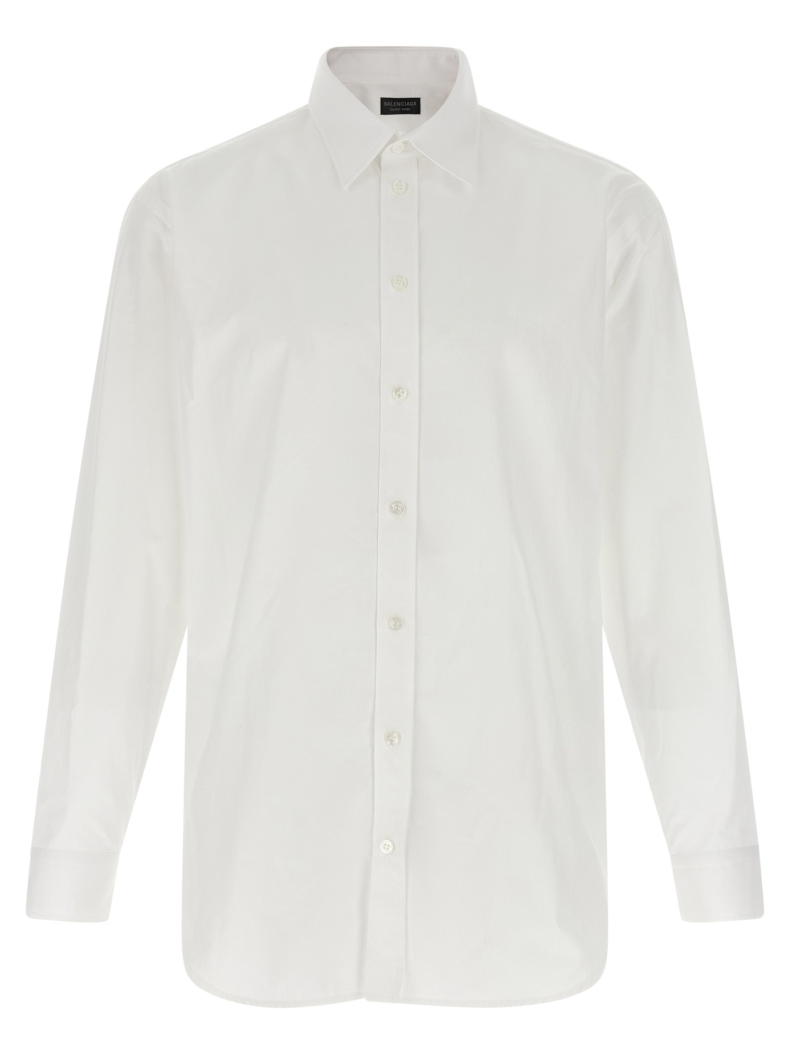 Balenciaga White Cotton Men's Blouse