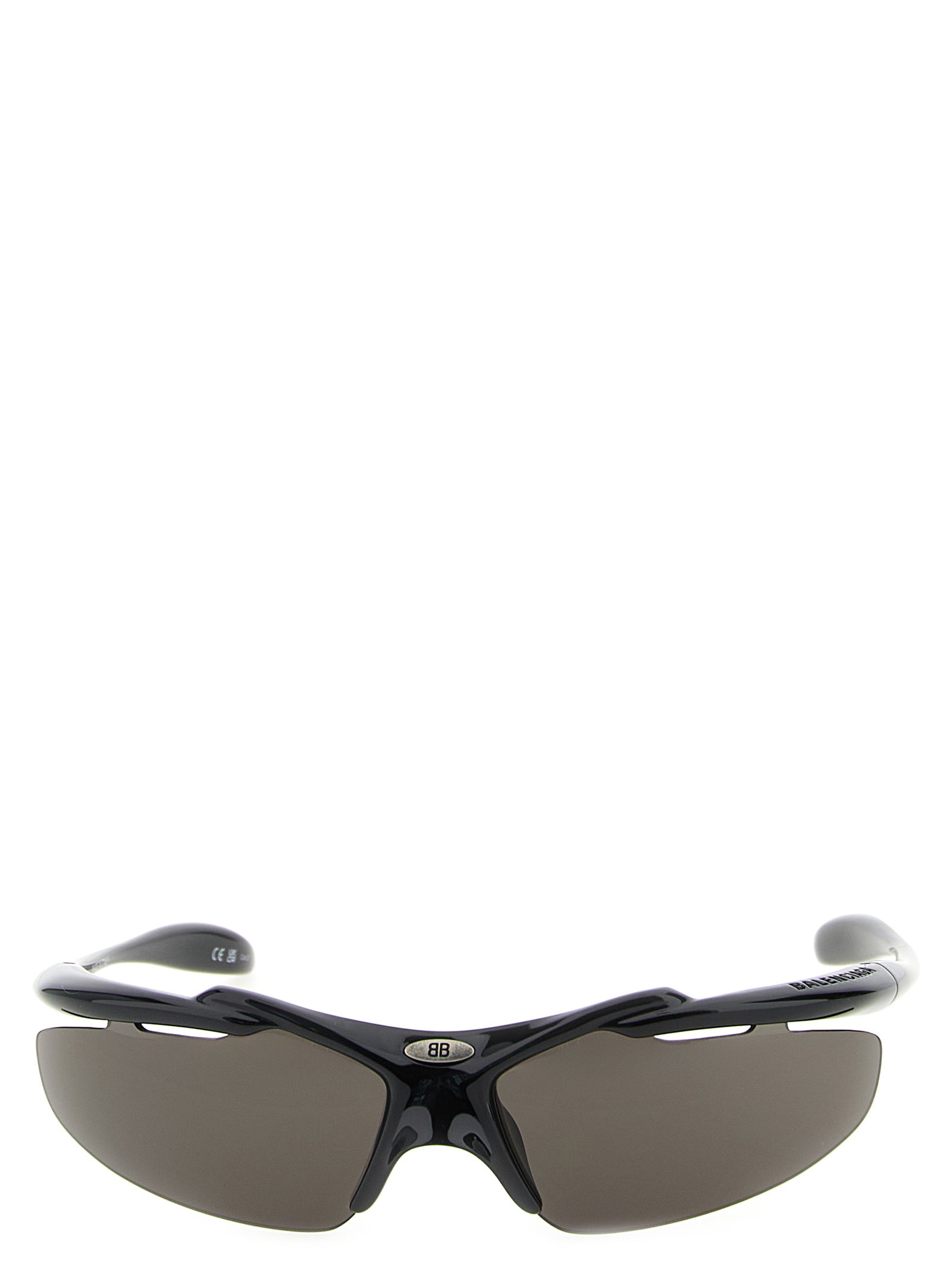 Balenciaga Black Polyamide Men's Sunglasses