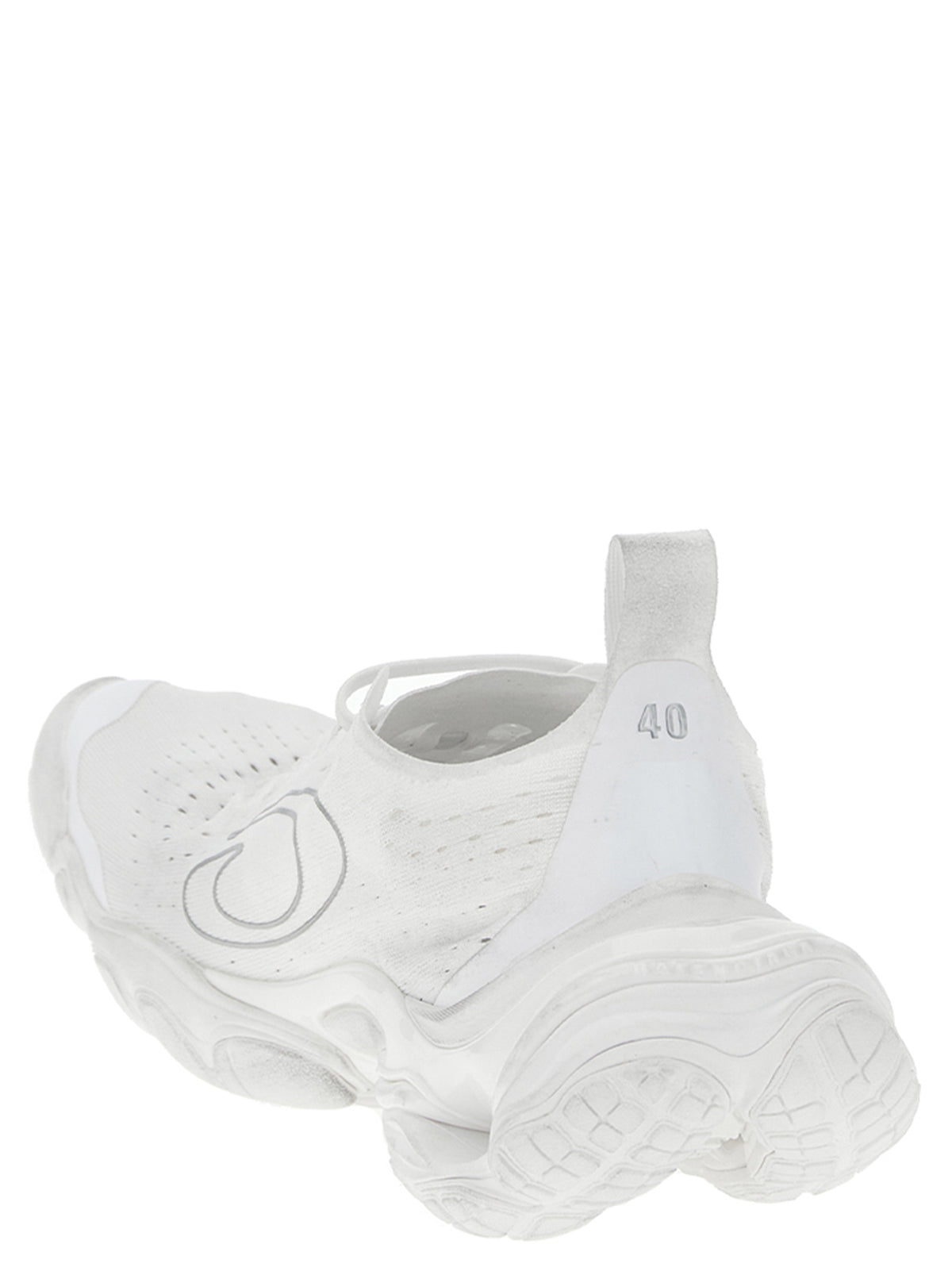 Balenciaga White Polyester Athletic Men's Sneakers