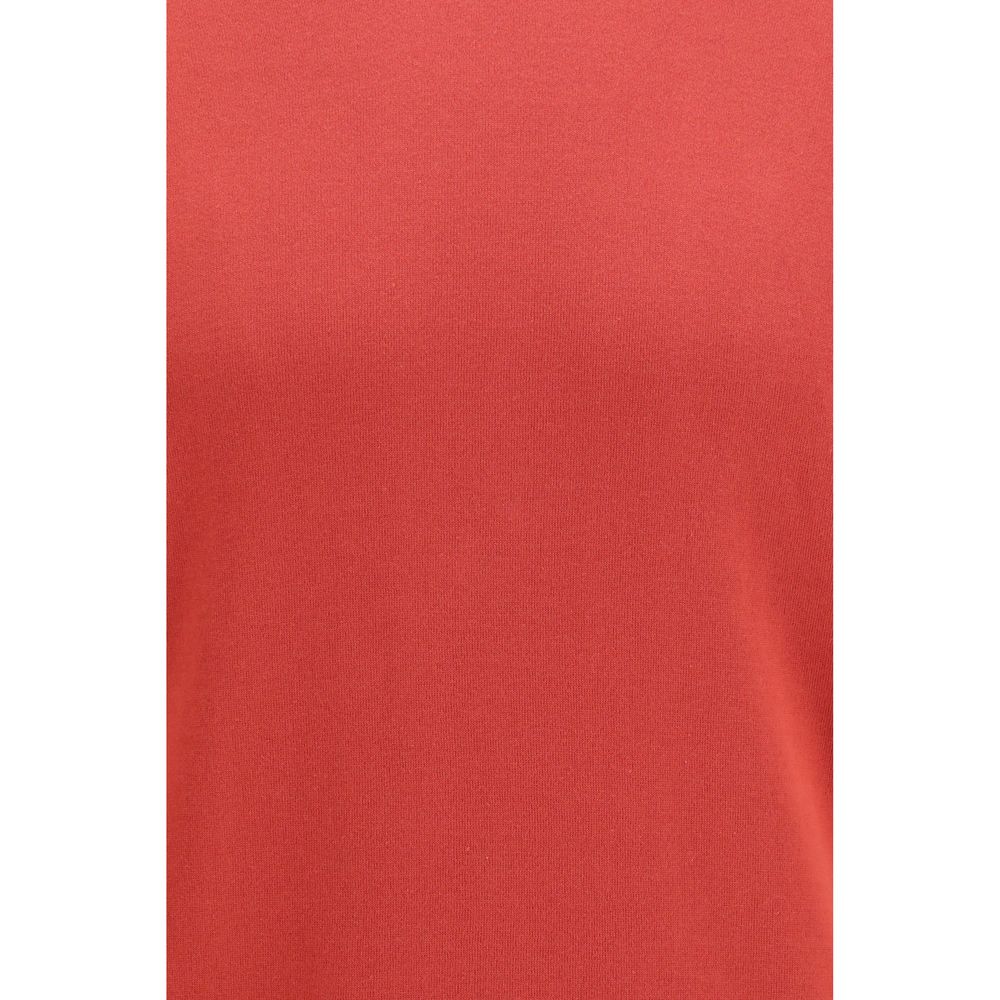 Brunello Cucinelli Red Cotton Men's Sweatshirt