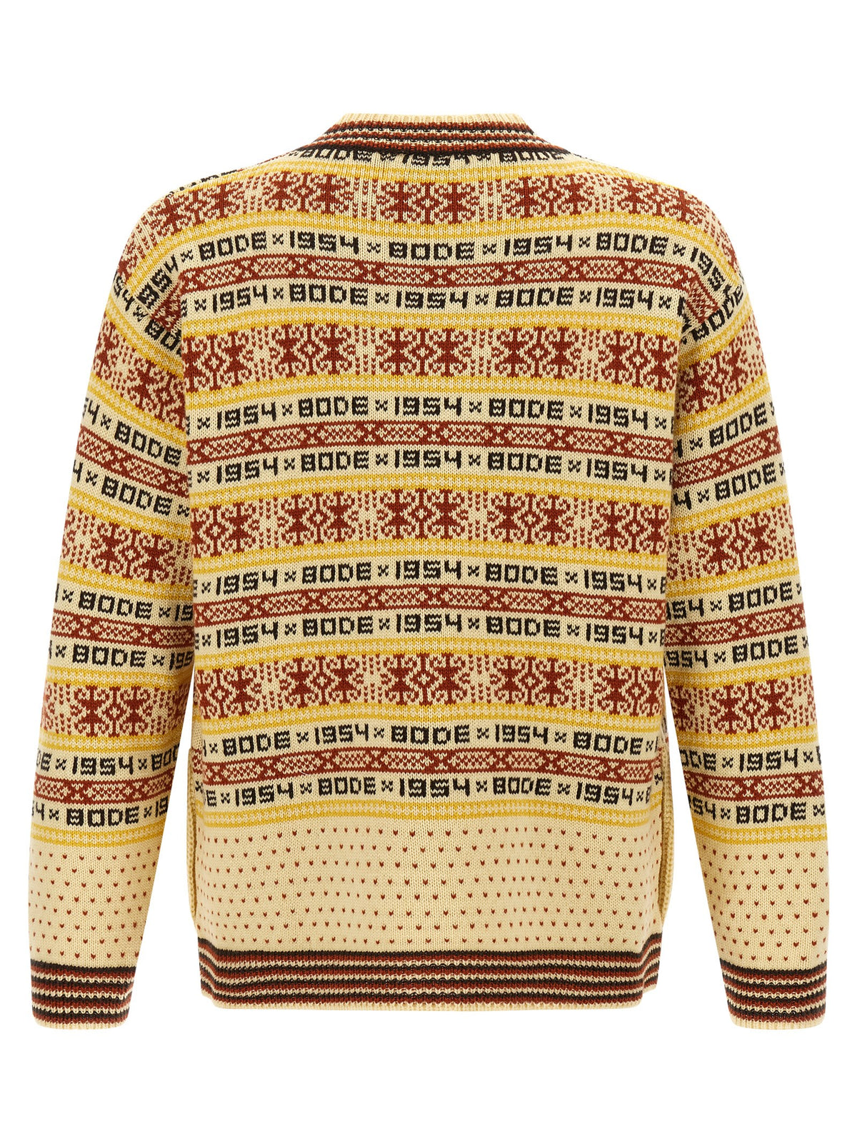BODE Multicolor Wool Men's Cardigan