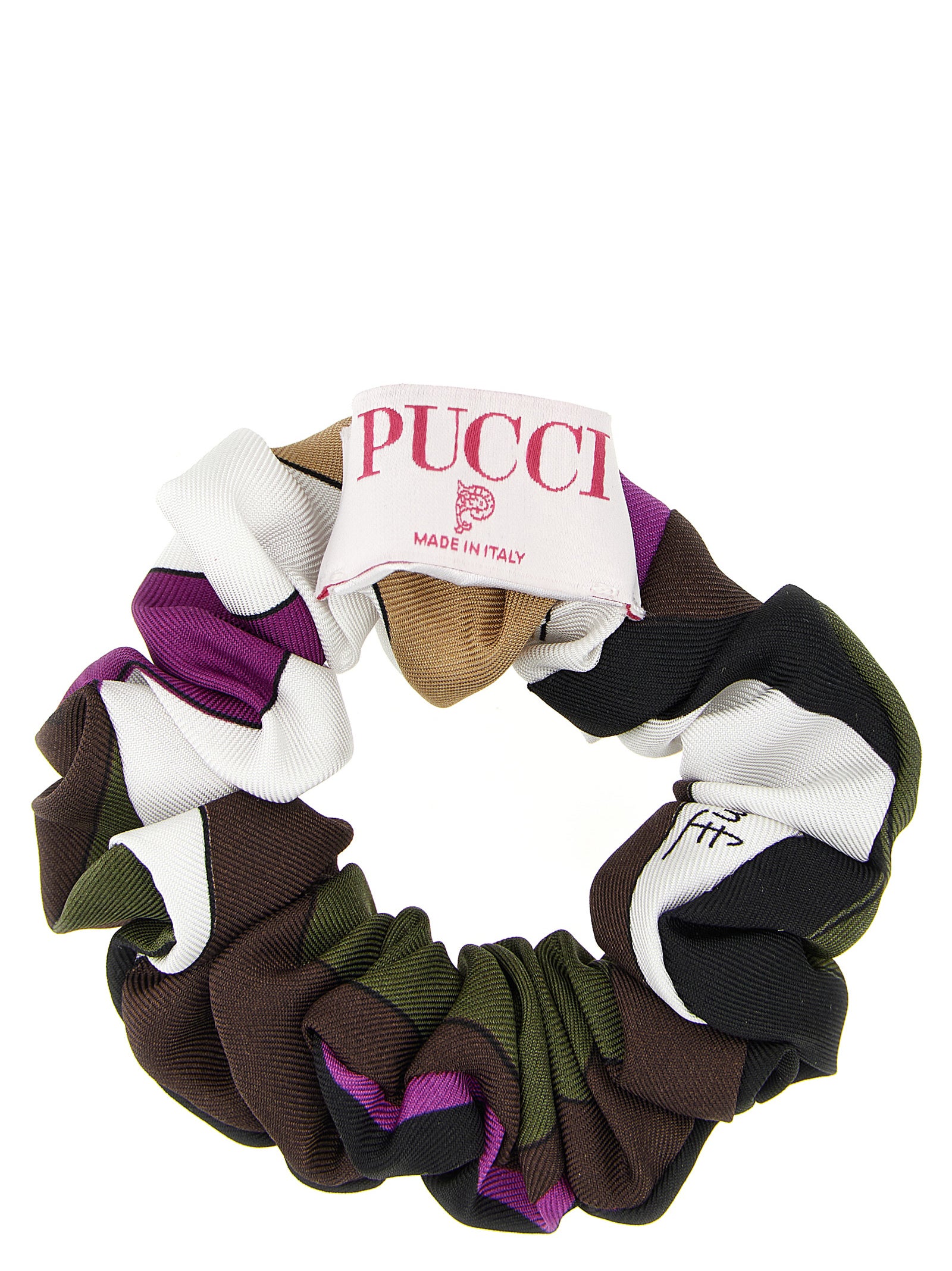 Emilio Pucci Multicolor Silk Women's Scrunchie