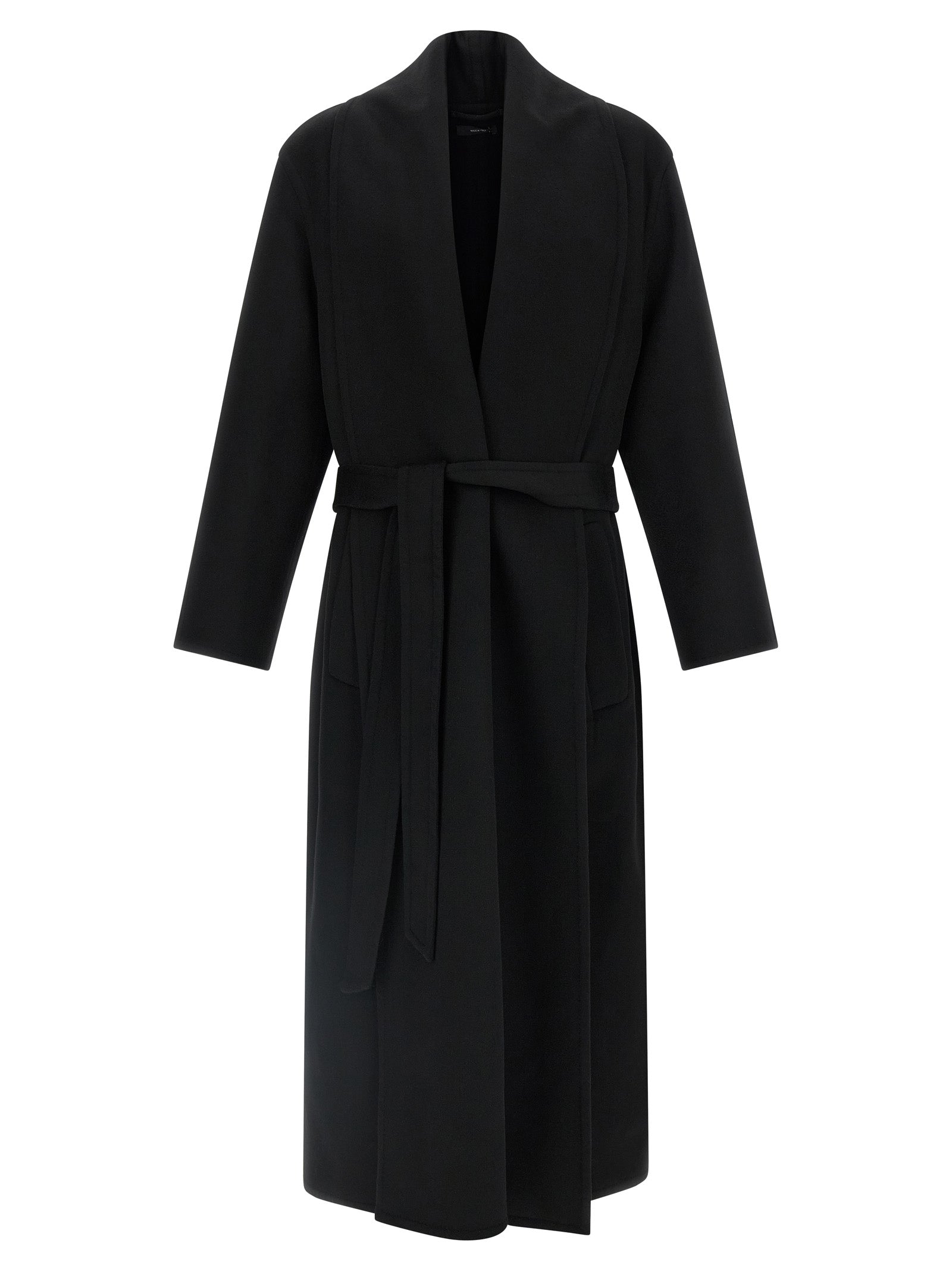 Tom Ford Black Virgin Wool Men's Coat