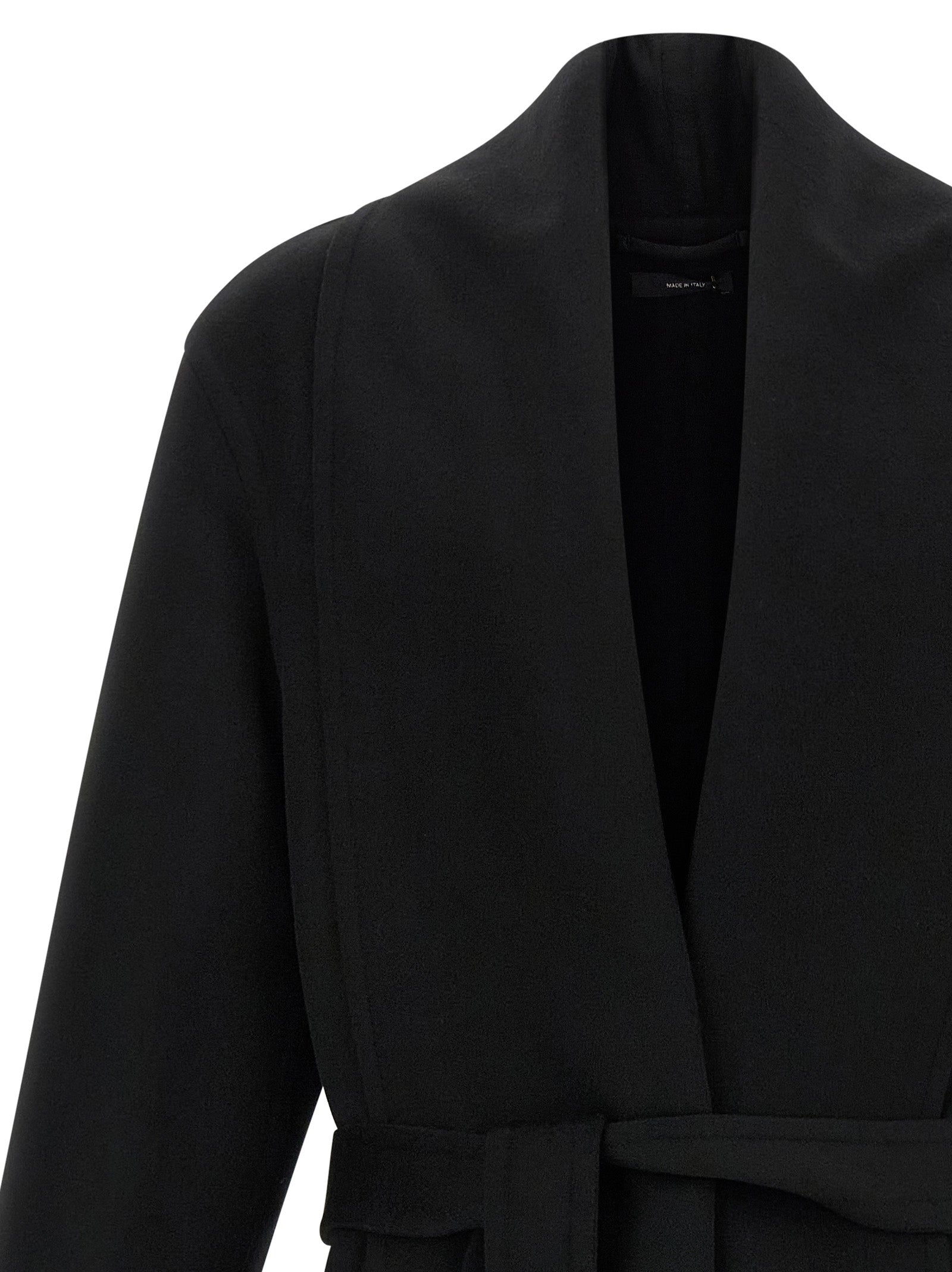 Tom Ford Black Virgin Wool Men's Coat