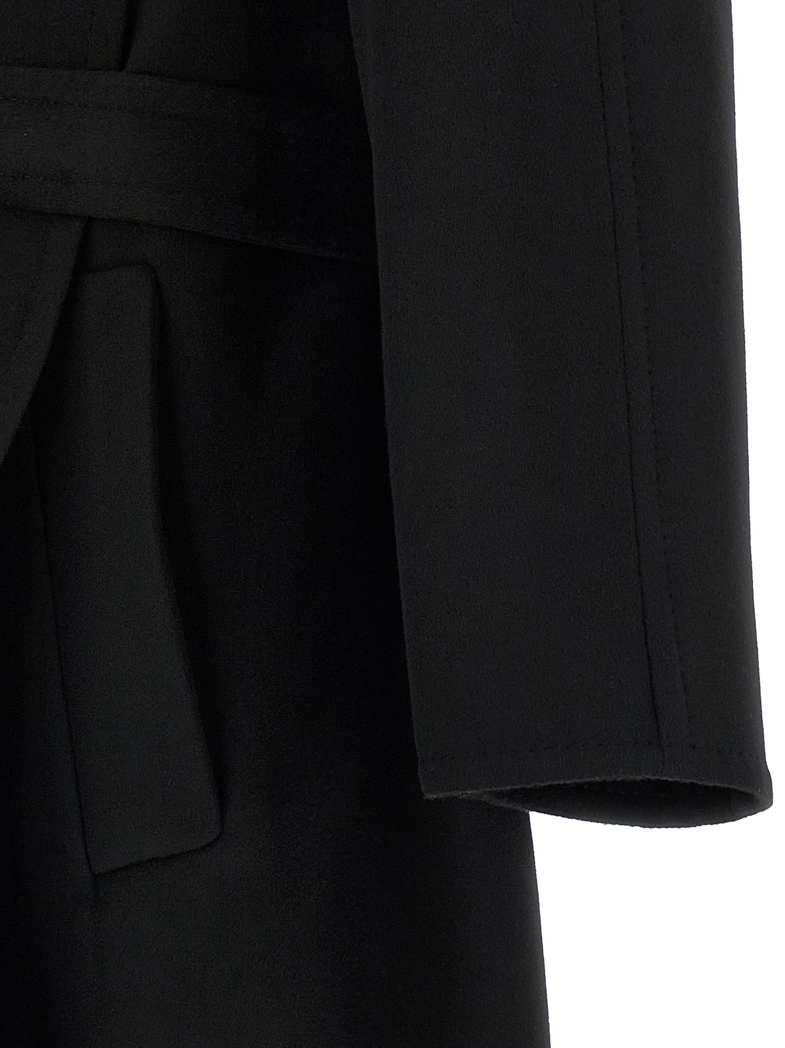 Tom Ford Black Virgin Wool Men's Coat