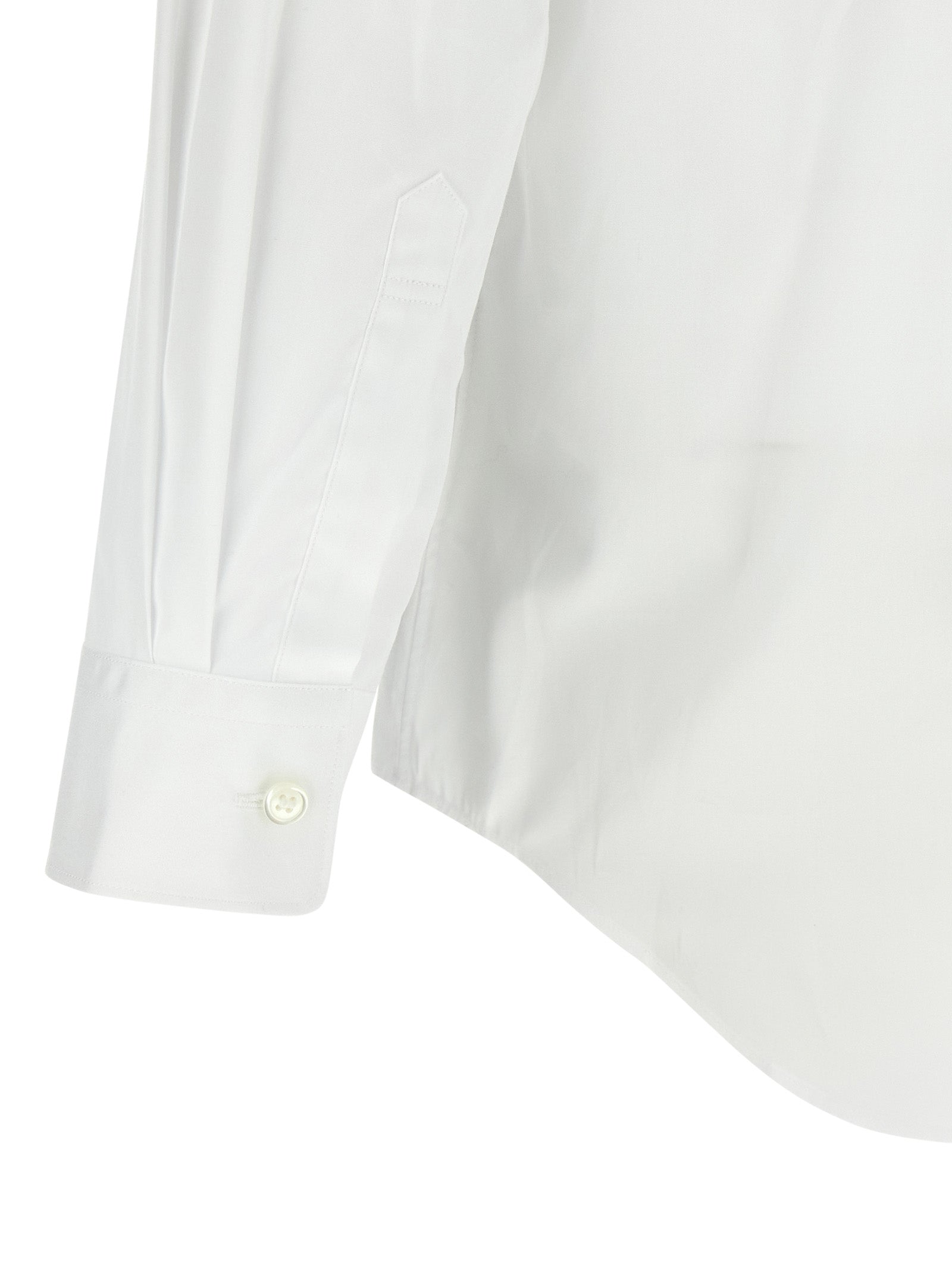 Comme Des Garçons Play White Cotton Men's Blouse