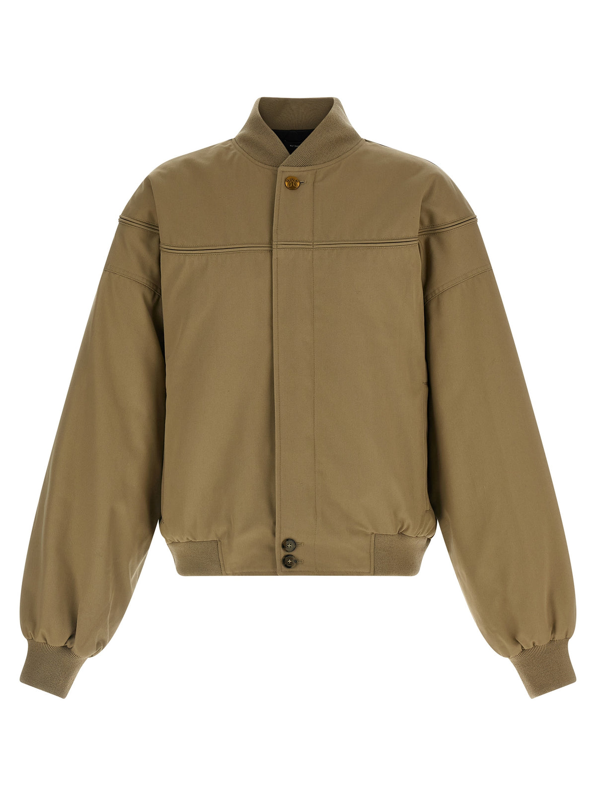 WILLY CHAVARRIA Beige Polyester Men's Bomber